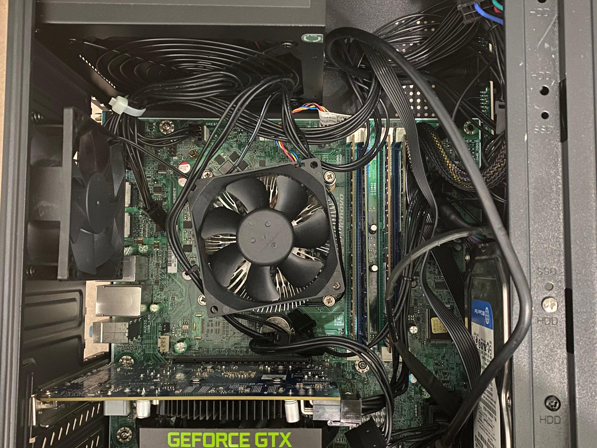 Gaming PC - GTX 650 Ti, I5 4570, 16GB DDR3, WIFI, BLACK, 128GB SSD, 500GB HDD, Windows 10, Game RDY.