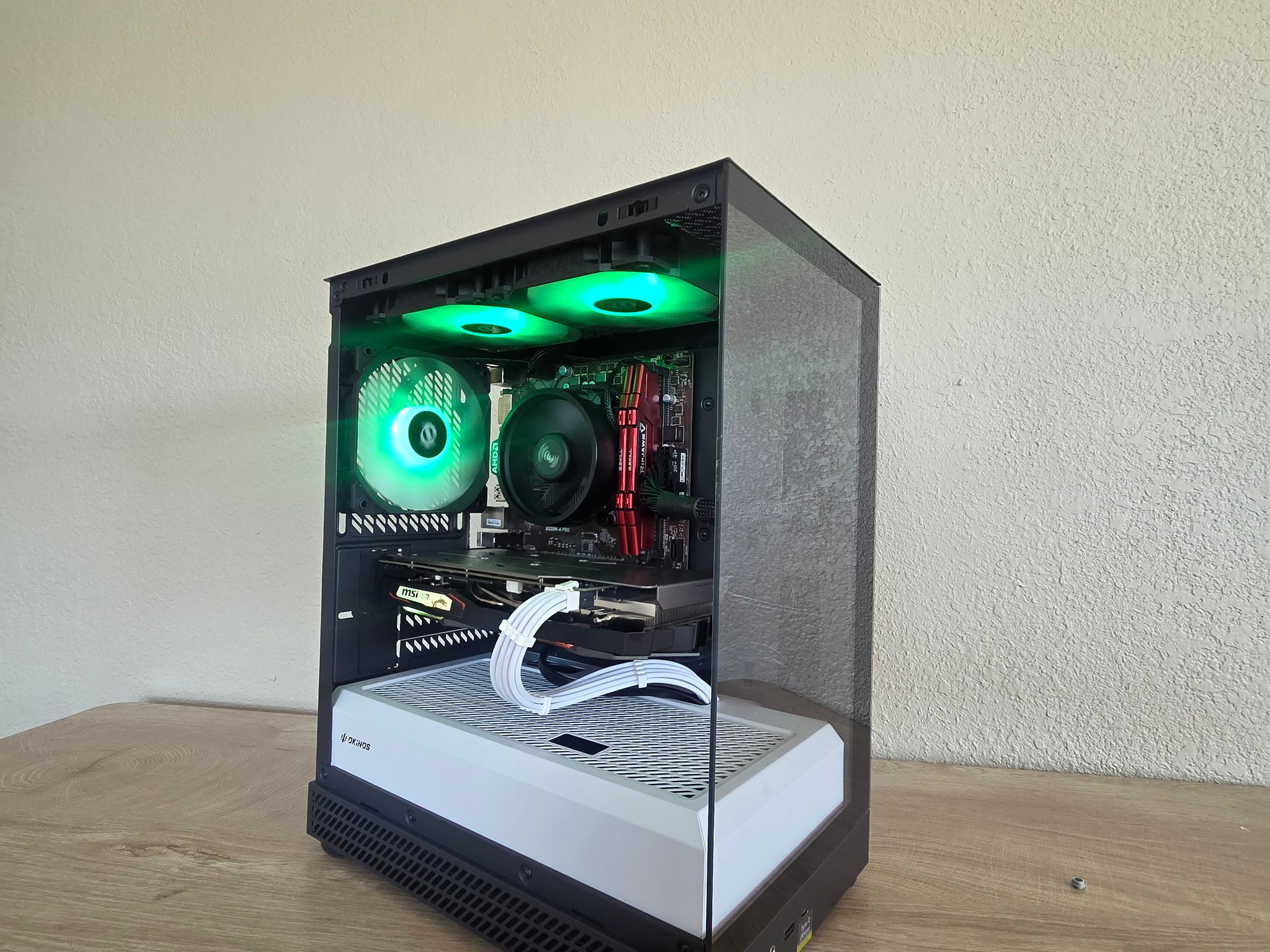 🌑 SHADOW CORE — Ryzen 7 2700X + GTX 1660 Super Gaming PC