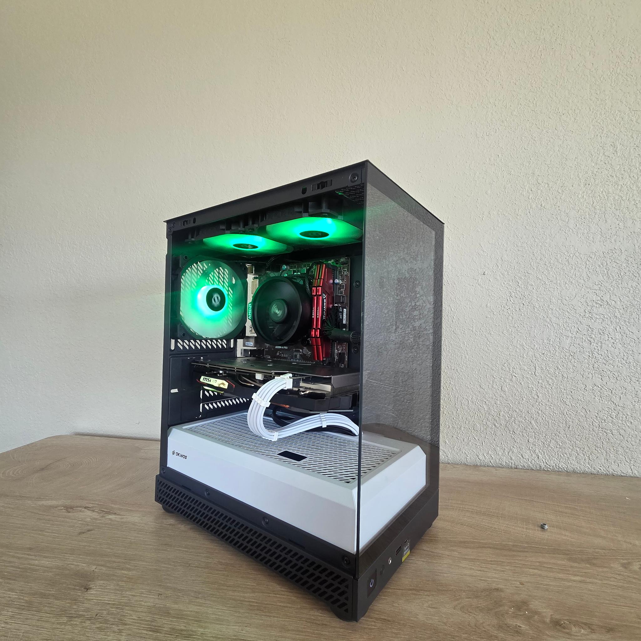 🌑 SHADOW CORE — Ryzen 7 2700X + GTX 1660 Super Gaming PC