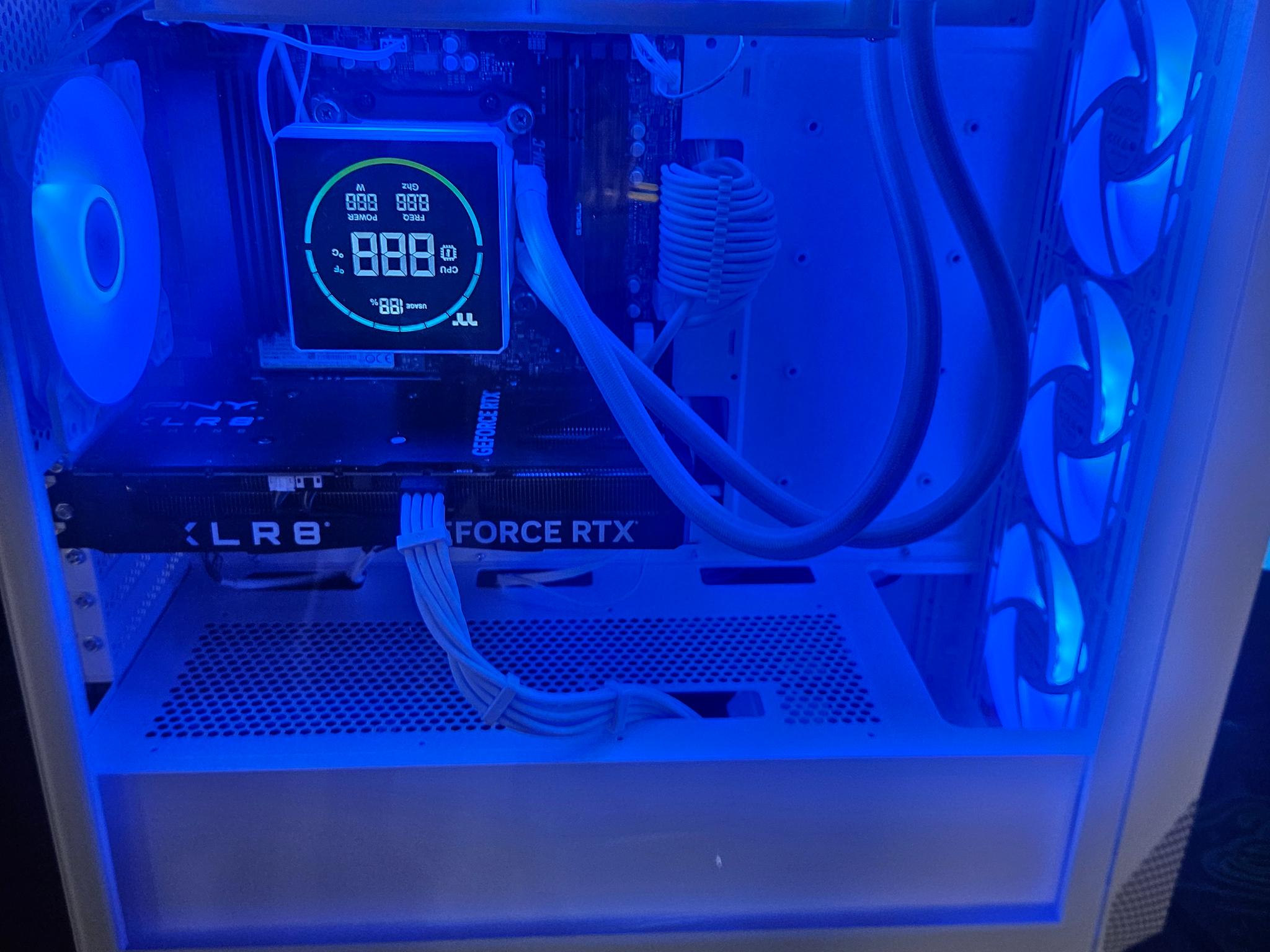 White Panda Gaming PC RTX 4060 Ti OC Ryzen 5 7500X3D 1TB NVMe DDR5 RGB