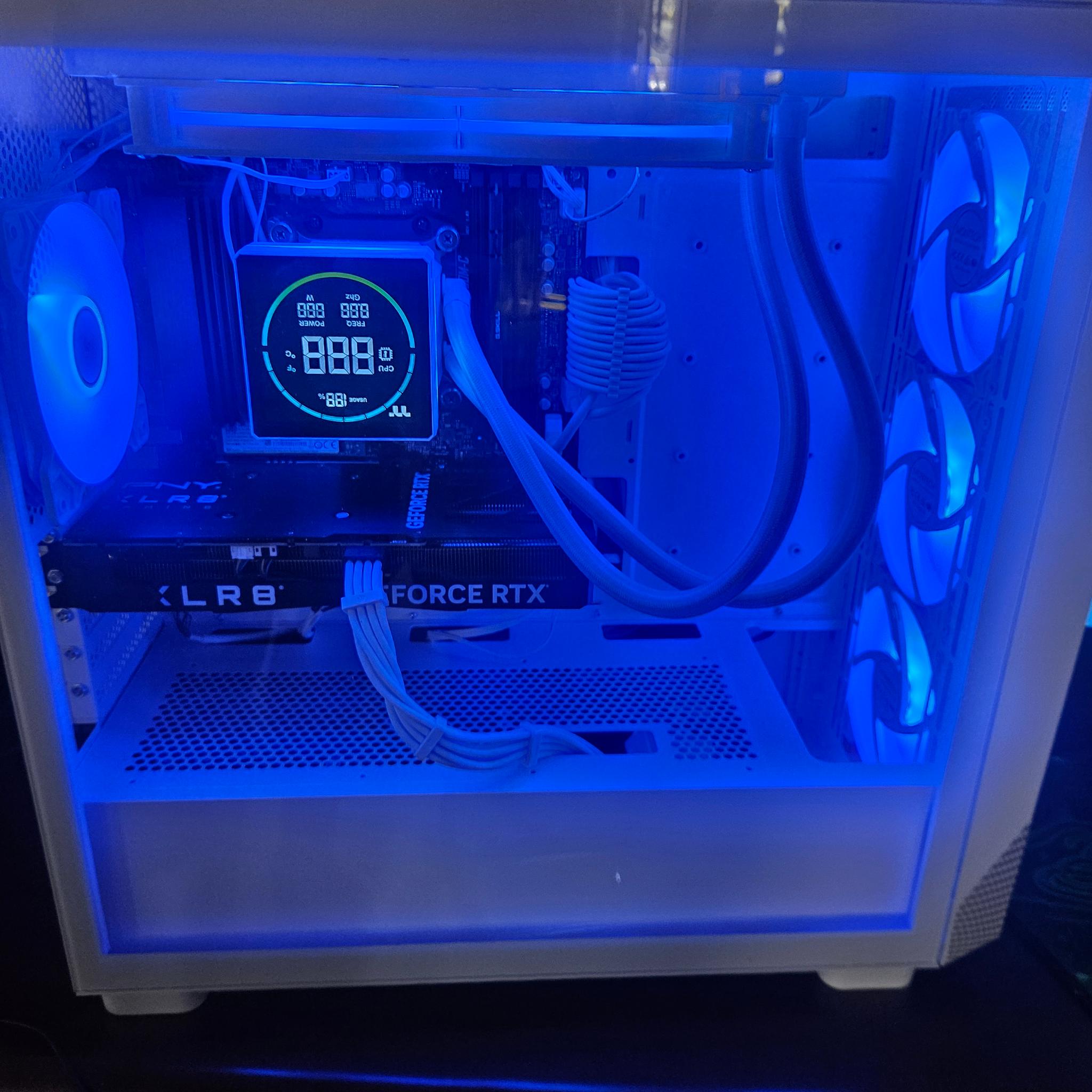 White Panda Gaming PC RTX 4060 Ti OC Ryzen 5 7500X3D 1TB NVMe DDR5 RGB