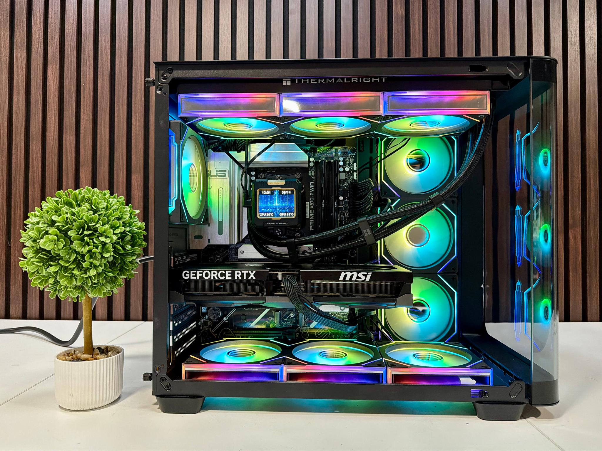 5070 TI | Ryzen 9800X3D | 32GB DDR5 | 2TB M.2 | 1000 Watt Gold PSU | LCD AIO