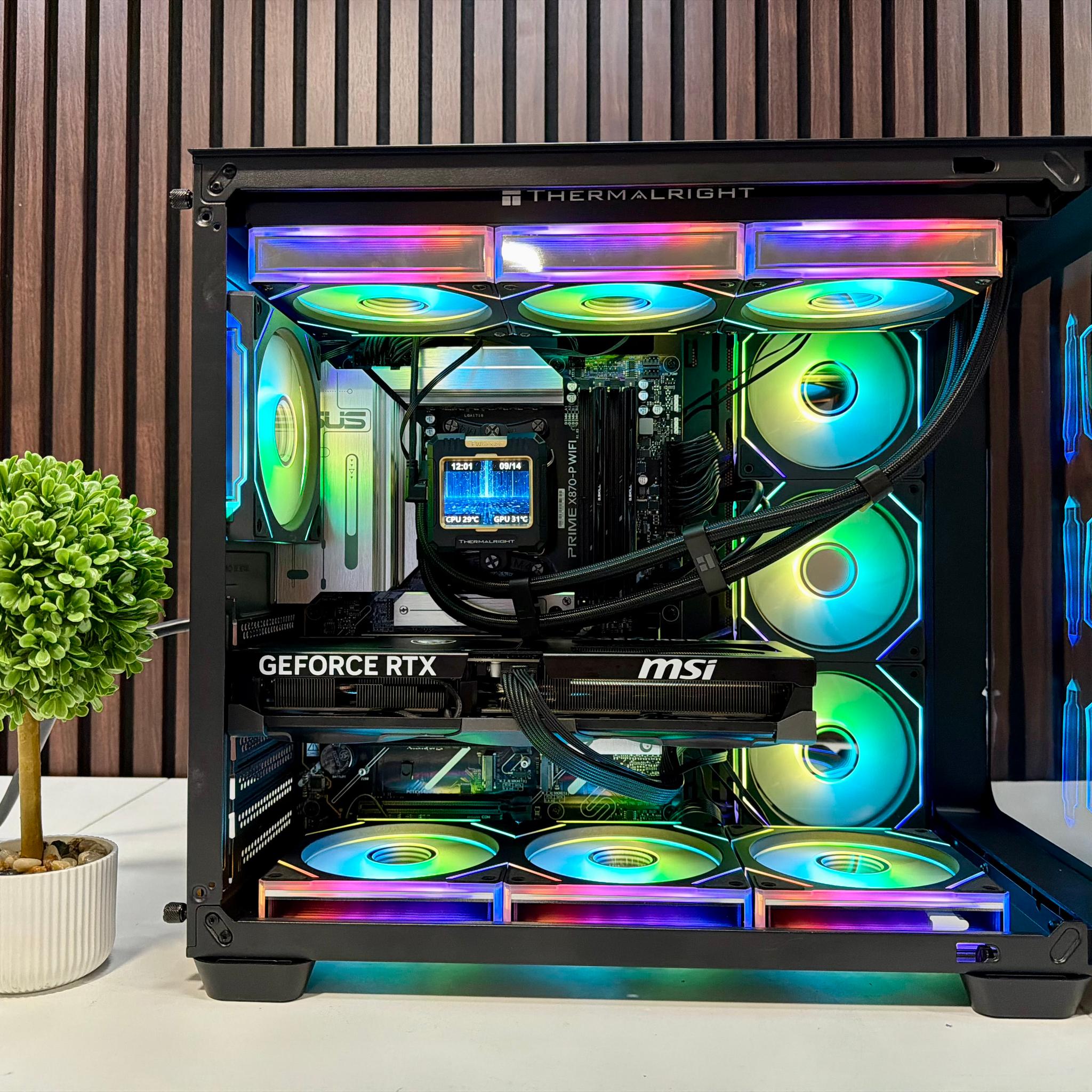 5070 TI | Ryzen 9800X3D | 32GB DDR5 | 2TB M.2 | 1000 Watt Gold PSU | LCD AIO