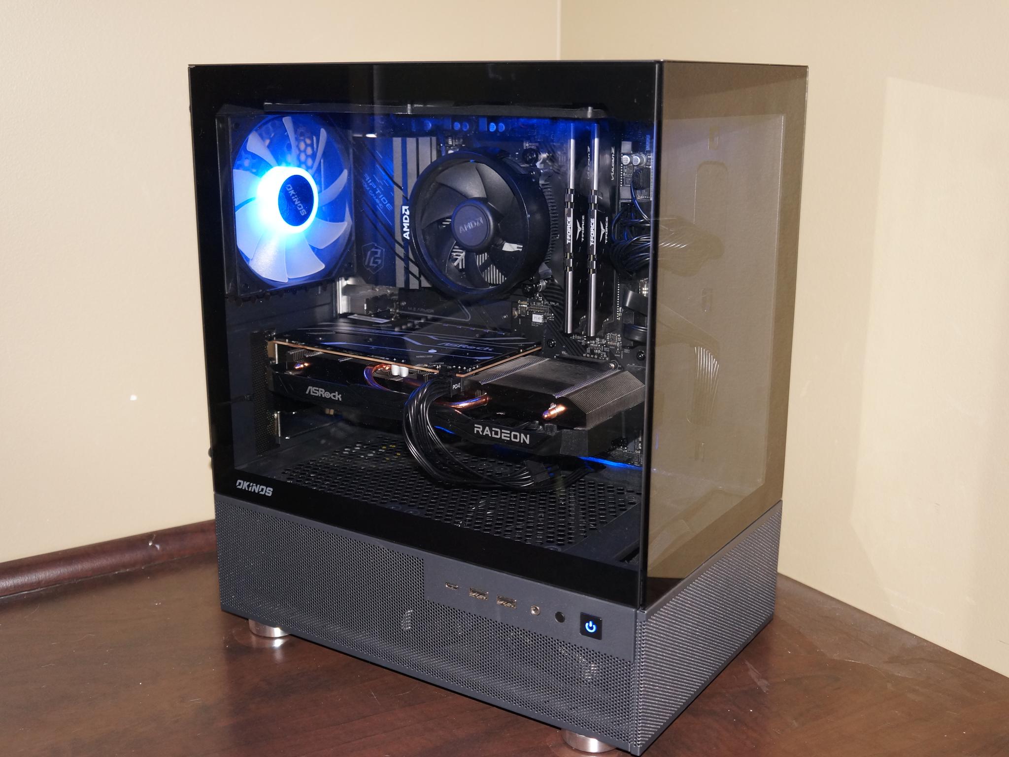 AMD 5500/ RX 6600/ 16GB DDR4/ WD 1TB NVME/ mATX RGB/ Win 11 Home License