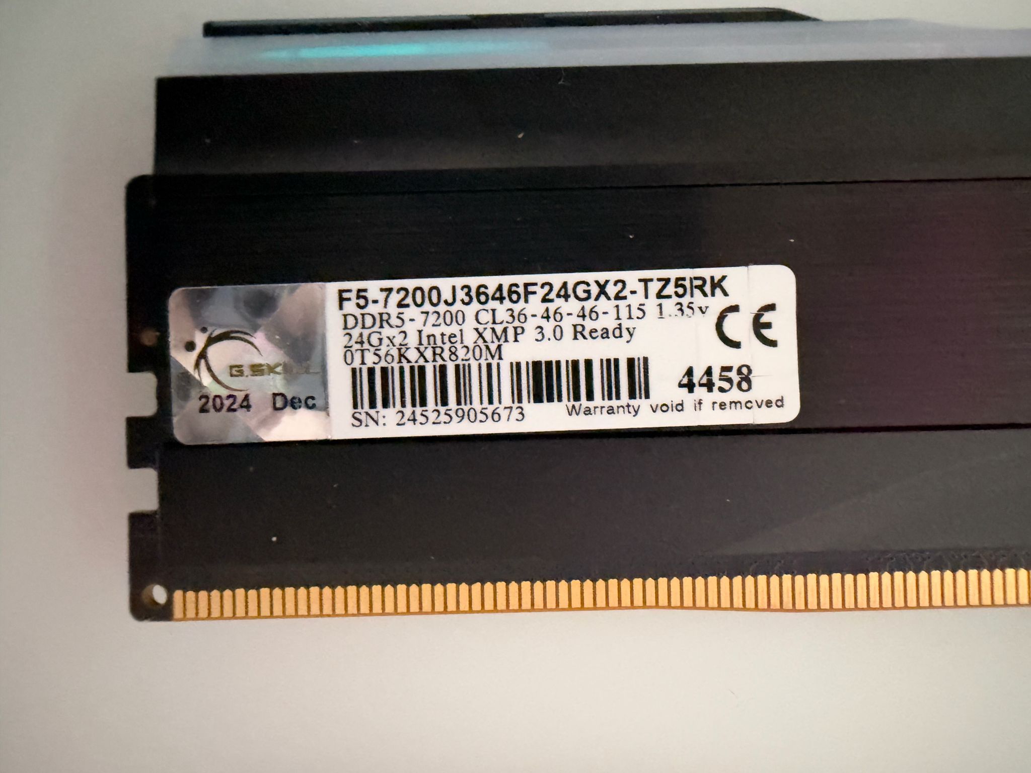G.Skill Trident Z5 48gb 7200mhz CL36