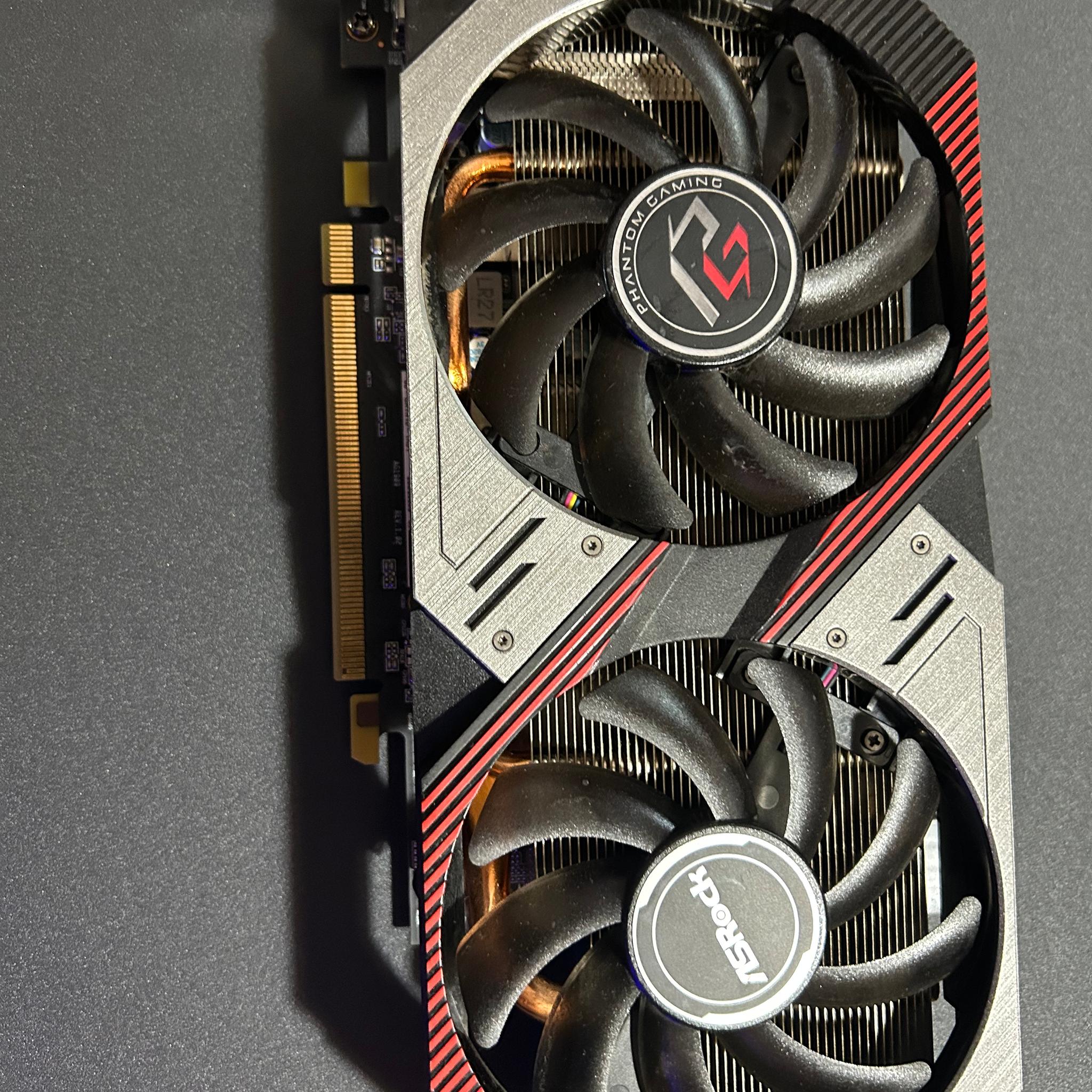 Asrock phantom 5500 xt 8 gb like new