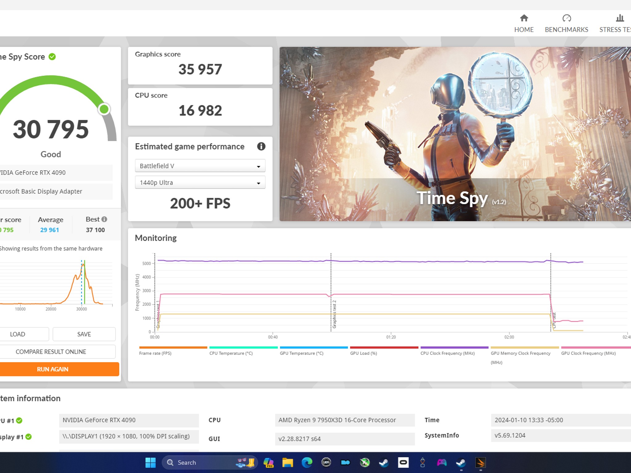AMD Ryzen 9 7950X3D w/ Radeon Graphics, 16 Core, 32 Thread, 5.7GHz Max, 4.2Ghz Base