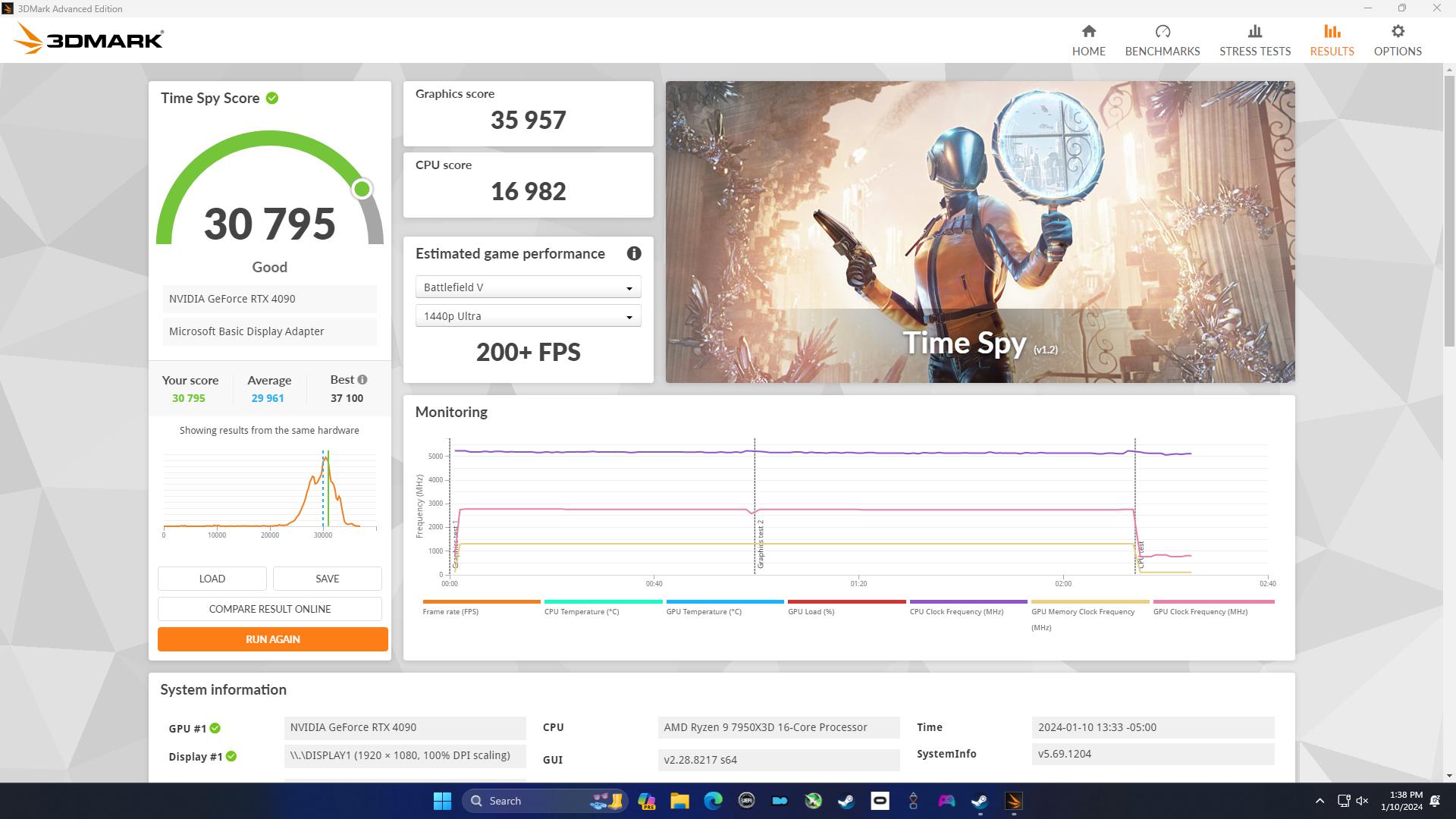 AMD Ryzen 9 7950X3D w/ Radeon Graphics, 16 Core, 32 Thread, 5.7GHz Max, 4.2Ghz Base