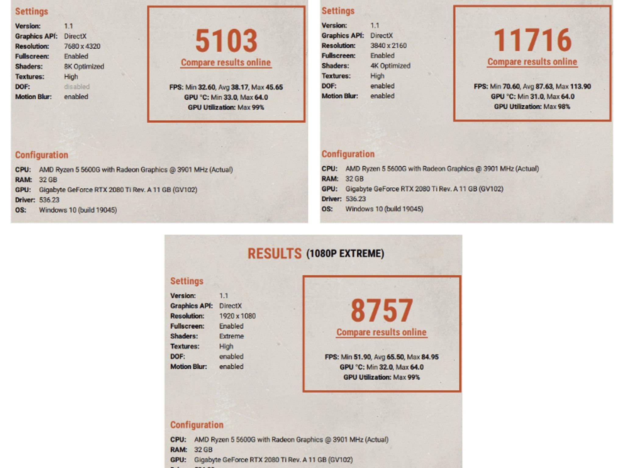 Clone 2 - Custom Gaming PC - RTX 2080ti / R5 5600G / 32GB DDR4 / 1TB Gen3 NVMe