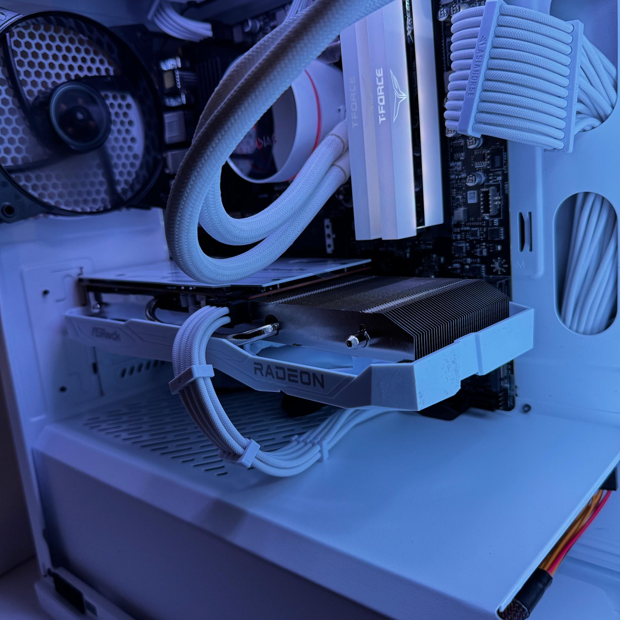 🥛OREO BEAST⚫ R5 5500 | RX 6600 | 1TB SSD | WIN 11 | BT/WIFI