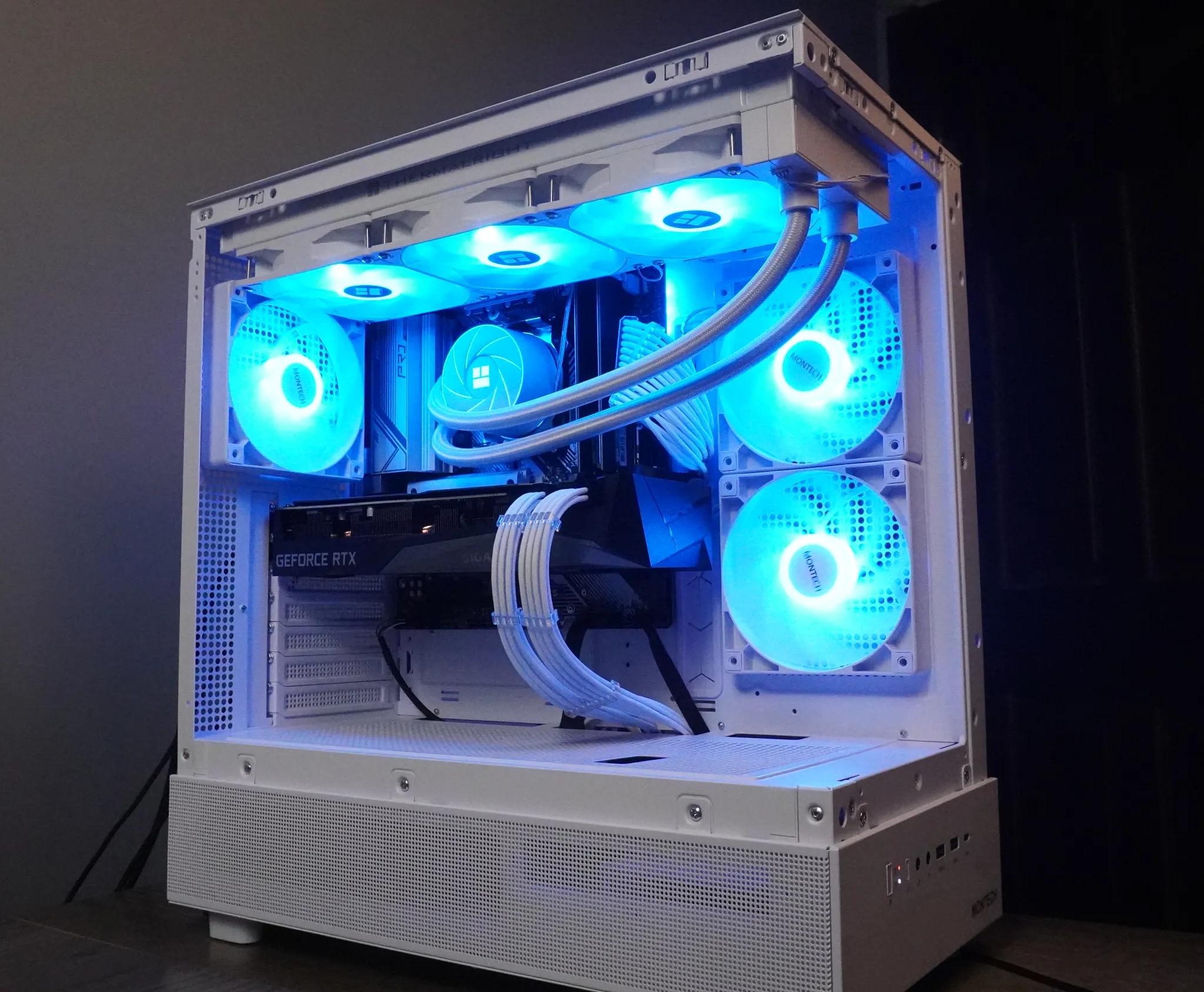 🤍AESTHETIC🤍 UPGRADE-PATH 1440p/1080p MACHINE 💚RTX 3070 🧡 Ryzen 5 7500F | 1TB NVME | 3...