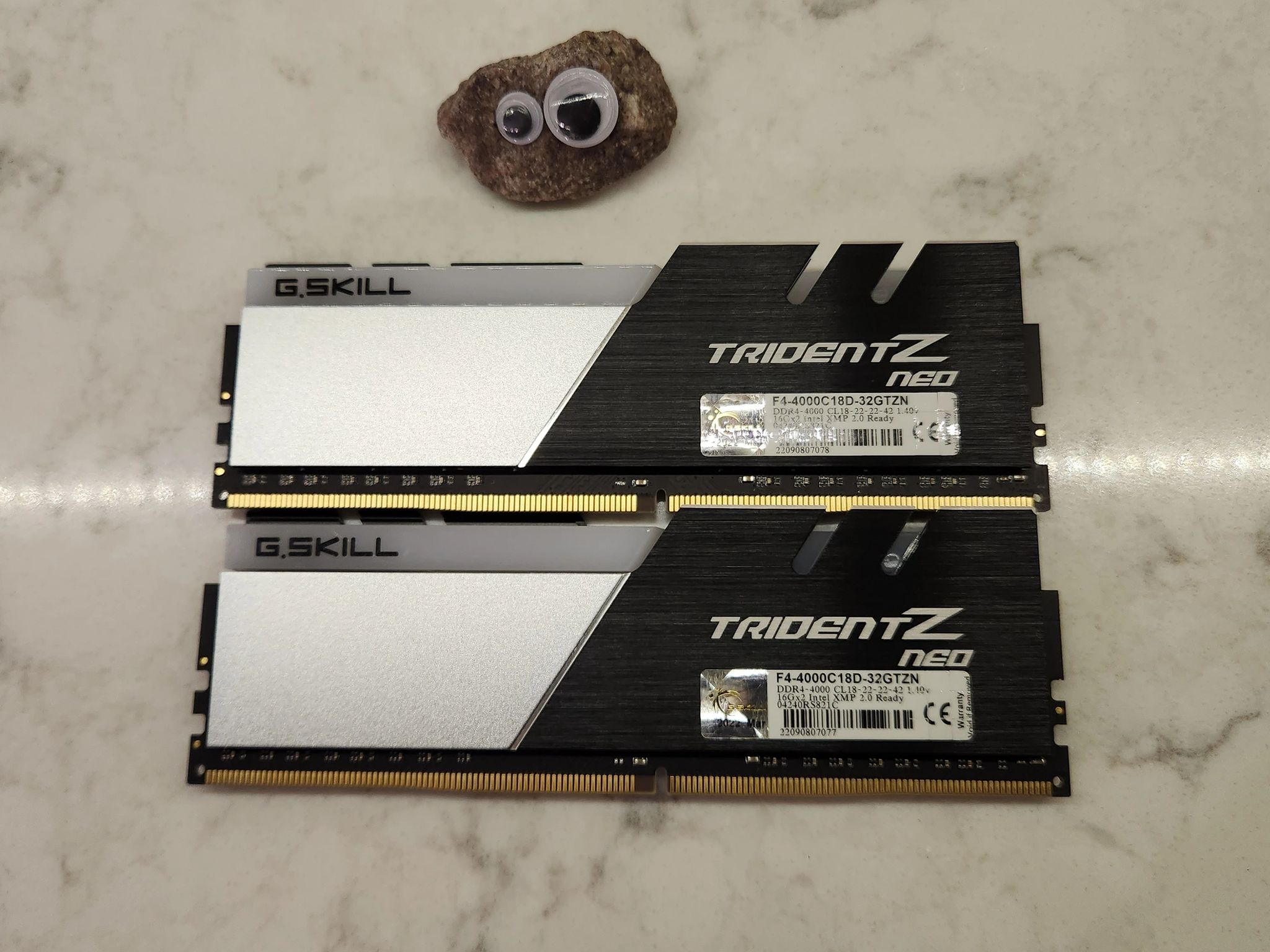 G.Skill TridentZ Neo RGB - 2x16GB DDR4 @ 4000MT/s C18