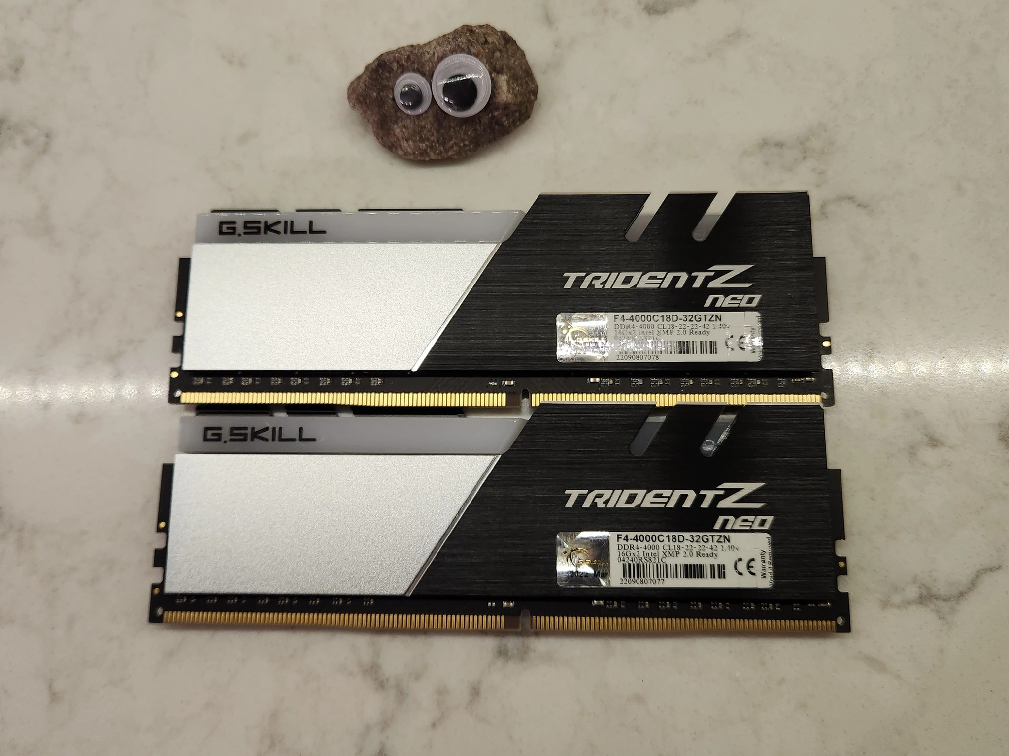 G.Skill TridentZ Neo RGB - 2x16GB DDR4 @ 4000MT/s C18