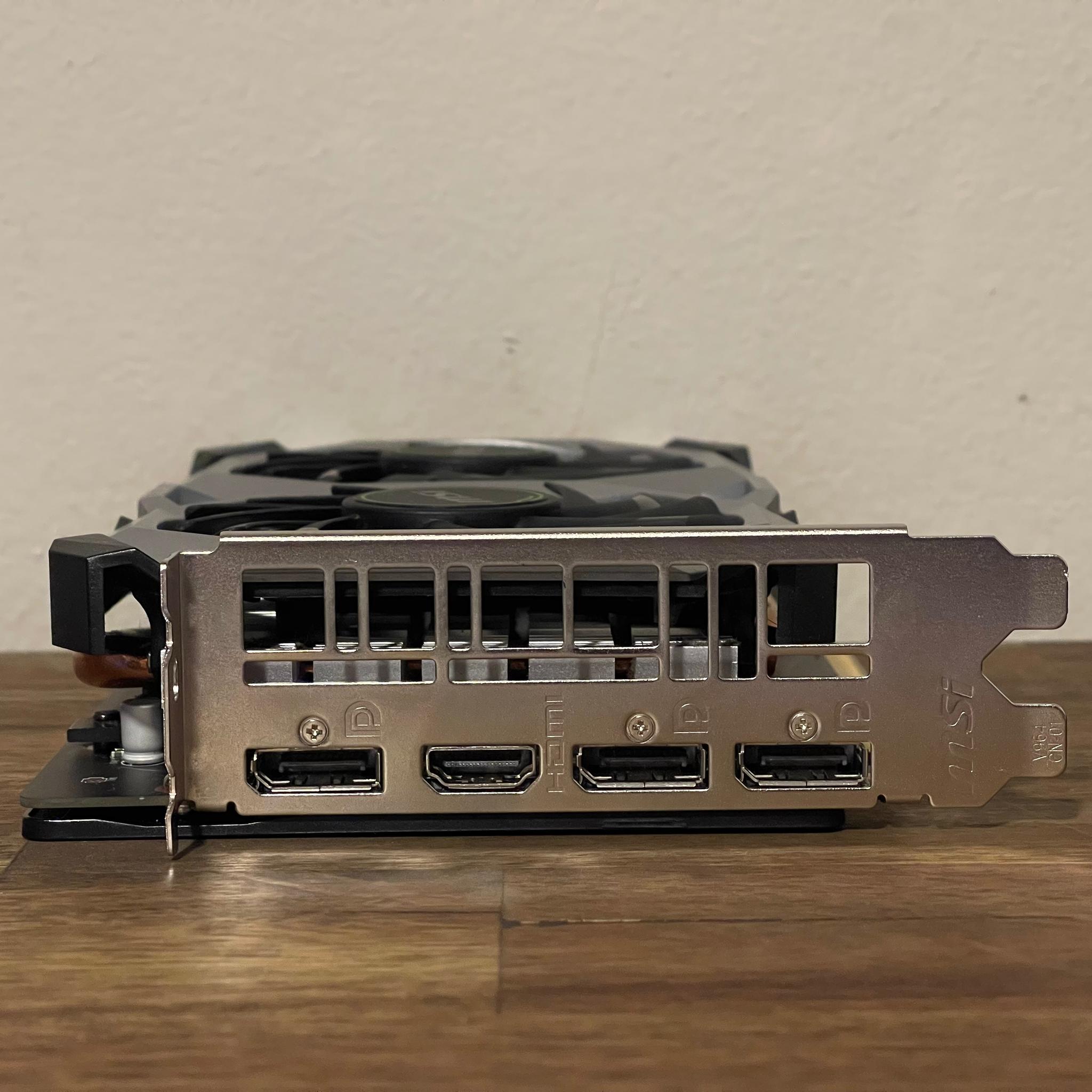MSI GeForce GTX 1660 Ventus XS 6GB OC
