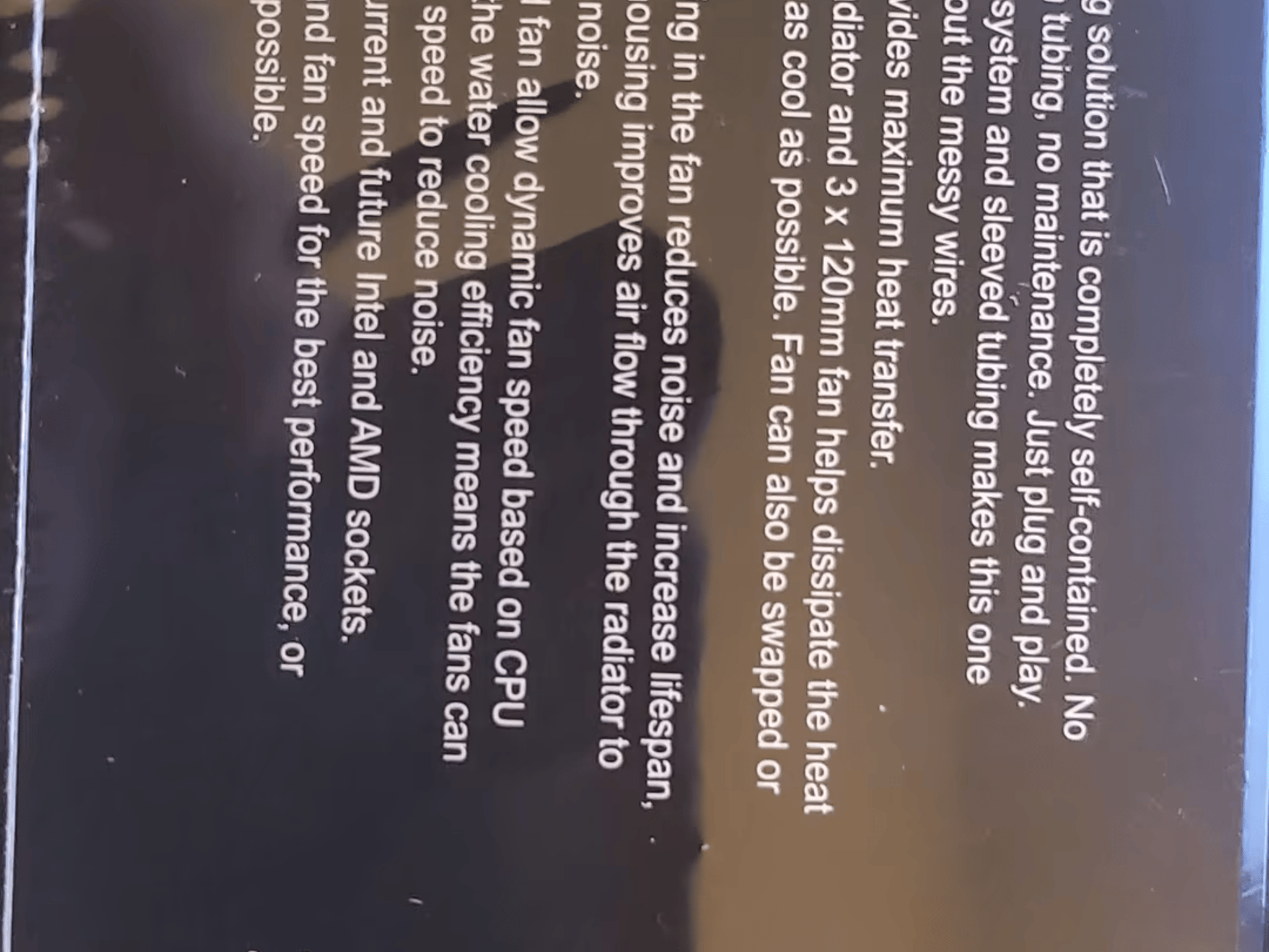 EVGA Closed loop CPU Cooler 360mm