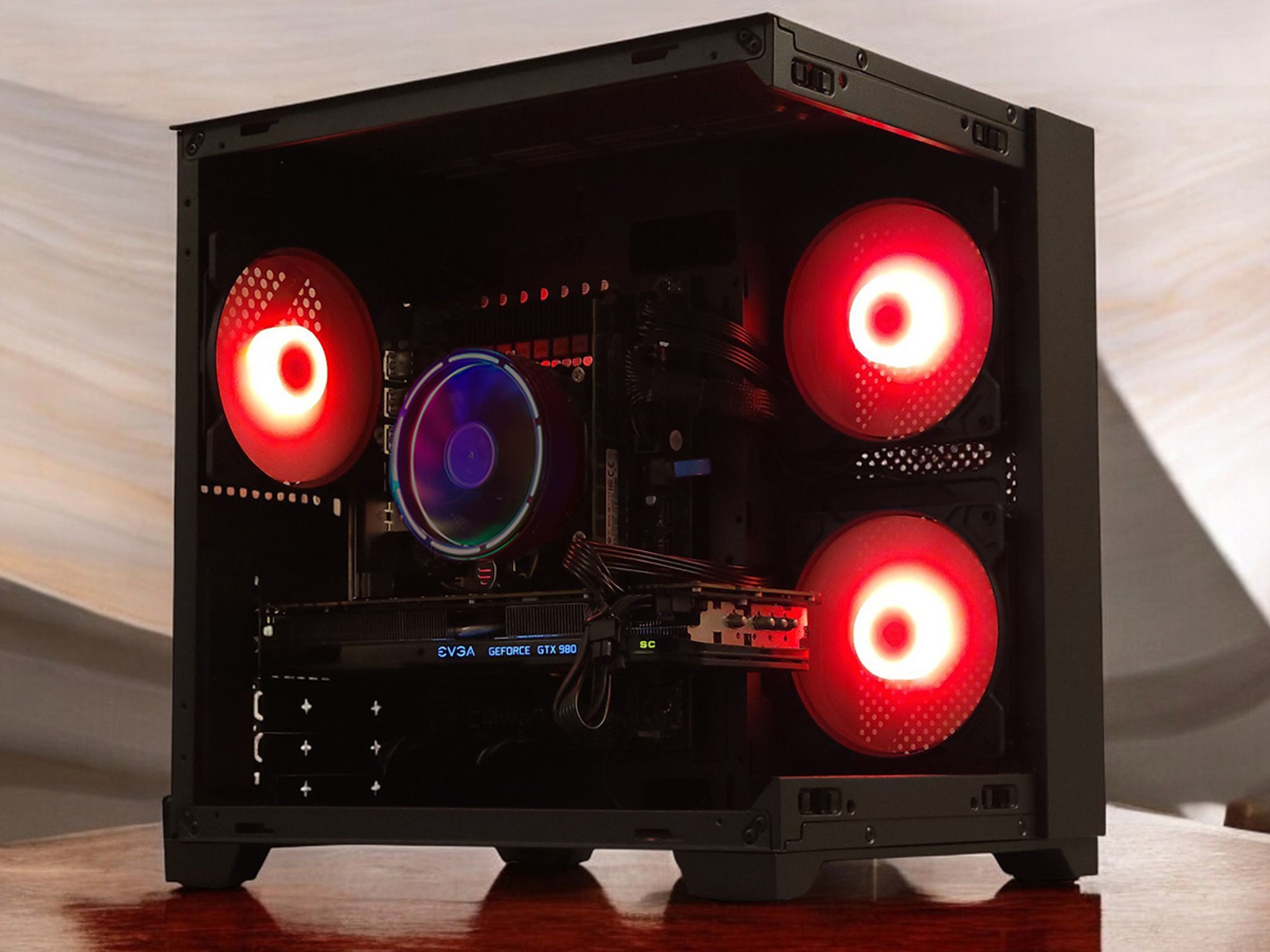 👊 GeForce Gaming PC | GTX 980, Intel 8-Core Xeon, 16GB RAM, 480GB SSD + 500GB, WIFI, WIN 10 Pro