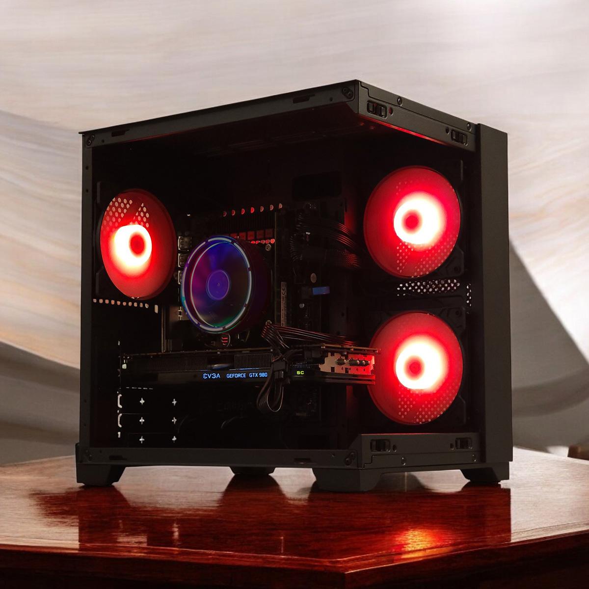 👊 GeForce Gaming PC | GTX 980, Intel 8-Core Xeon, 16GB RAM, 480GB SSD + 500GB, WIFI, WIN 10 Pro