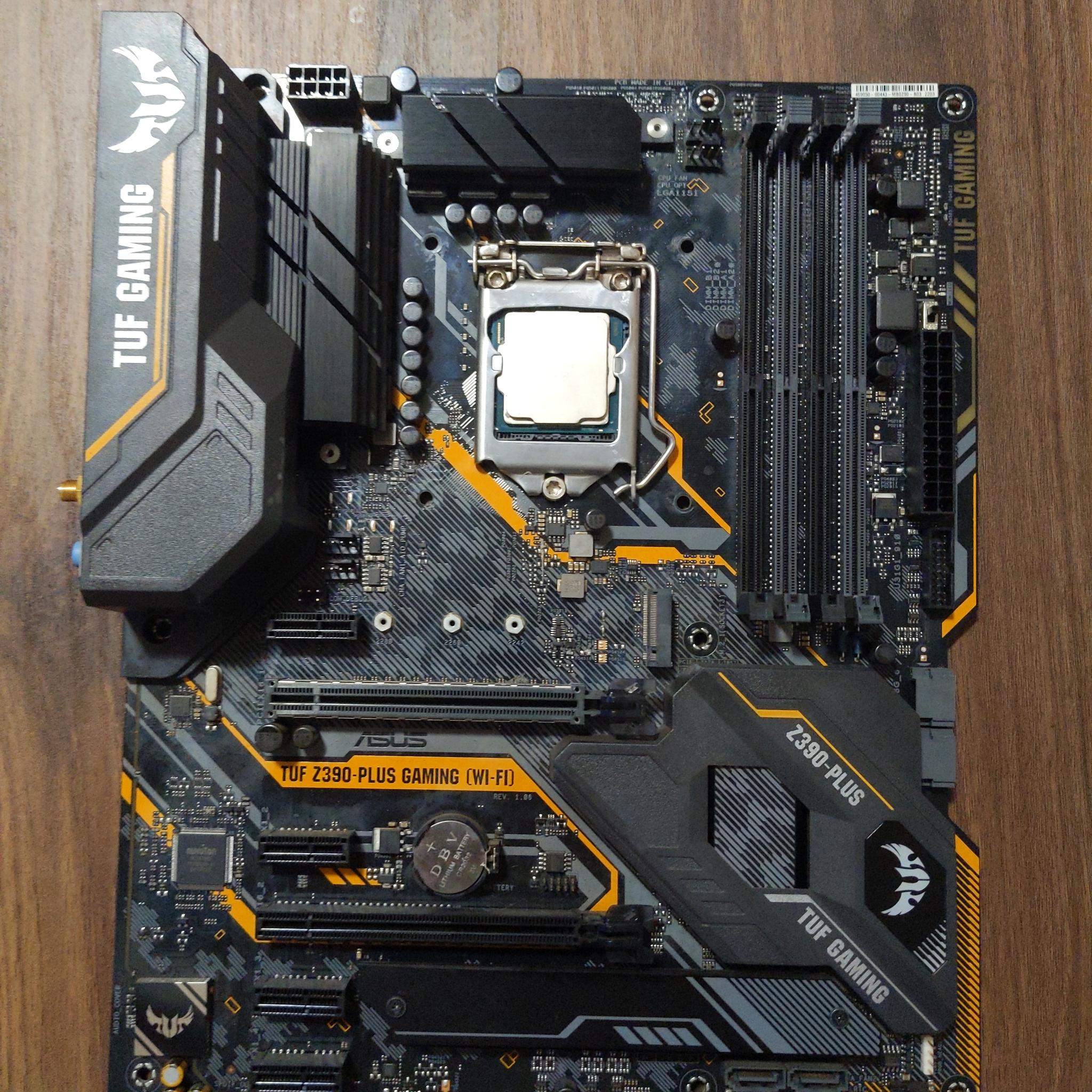 Z390-Plus Gaming wifi, i7-8700 READ DESCRIPTION