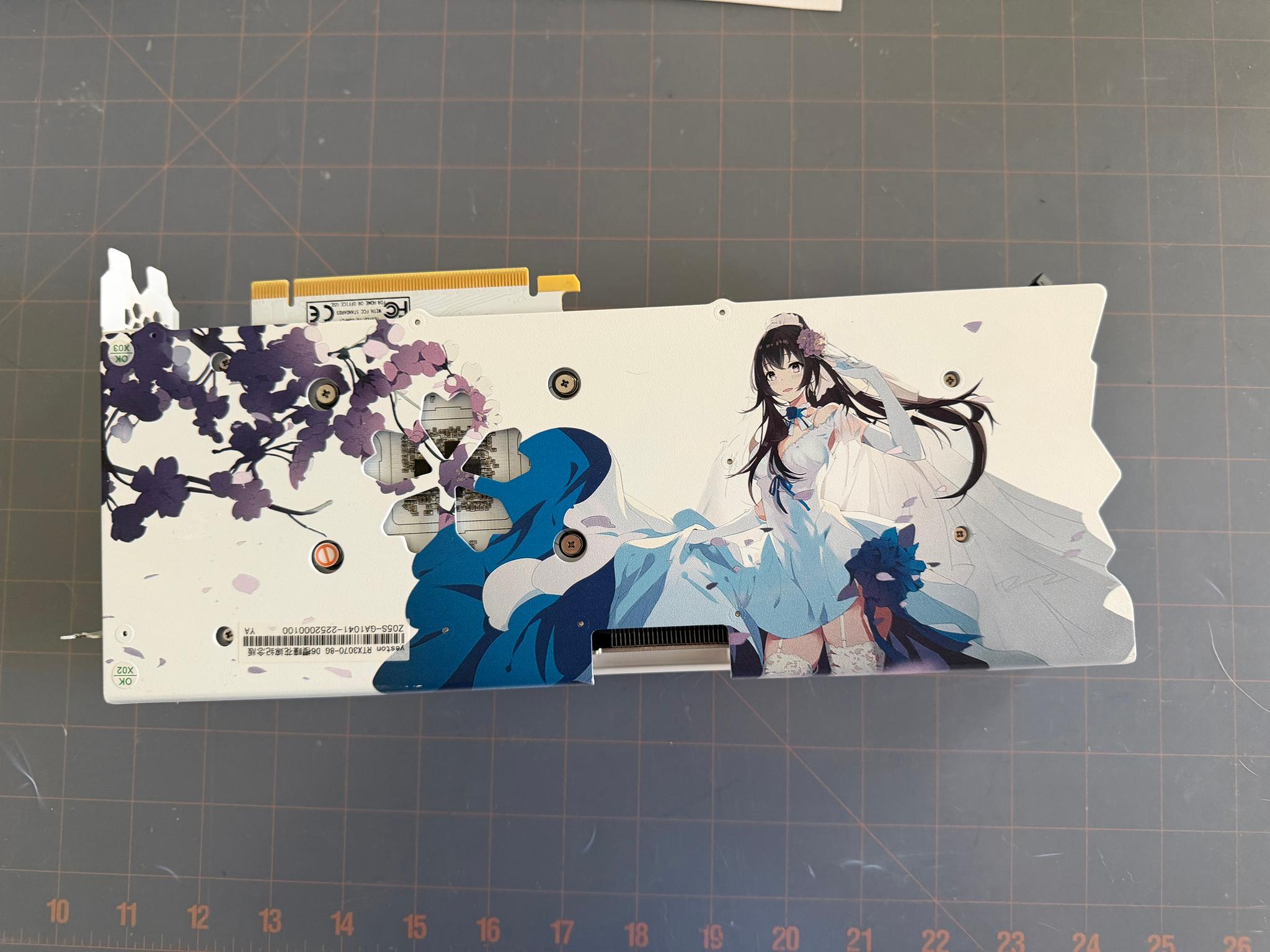 Yeston Nvidia 3070 8gb Anime