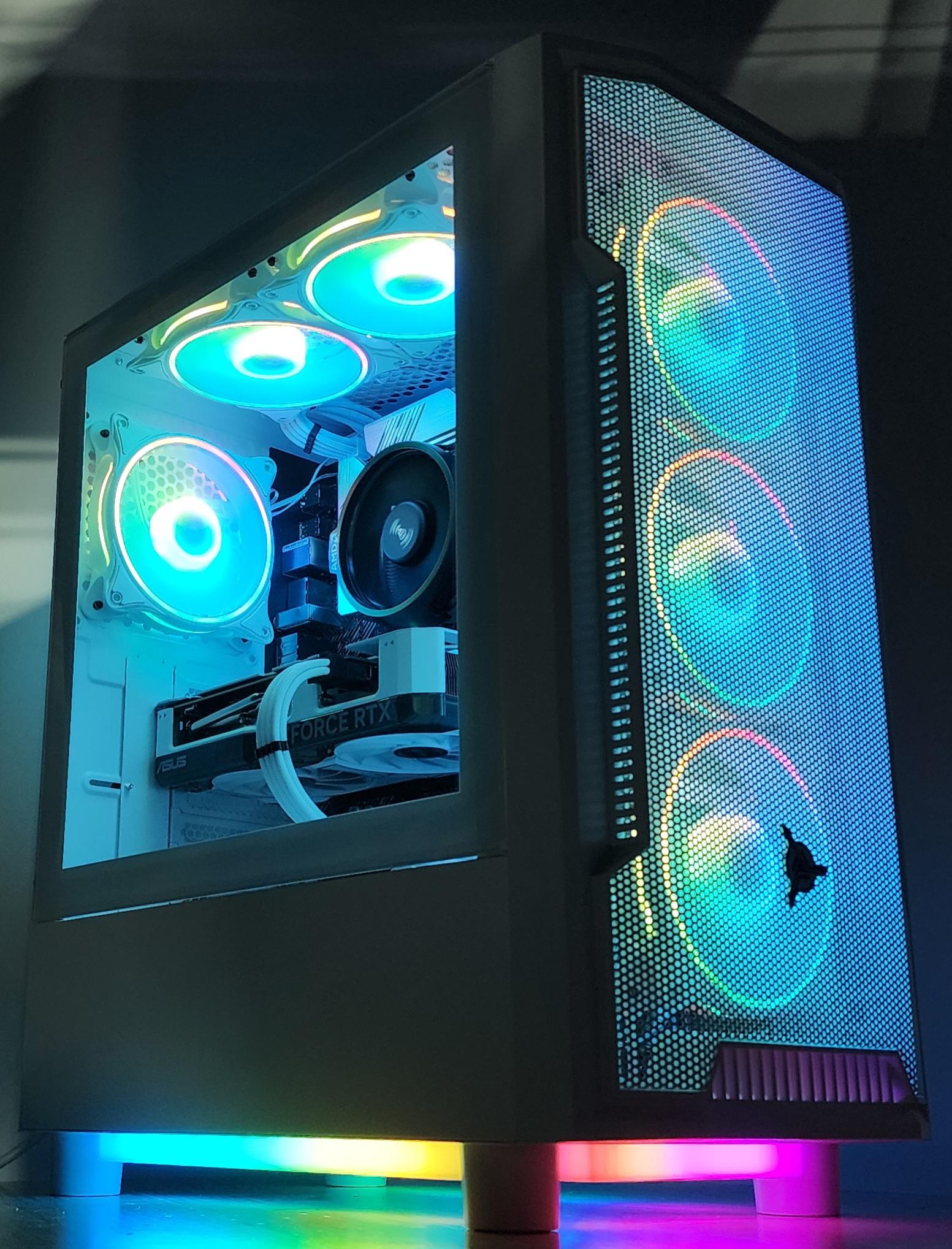 Gaming PC Ryzen 5 5500 16GB RAM 512GB SSD RTX 4060 8GB Windows 11 Computer