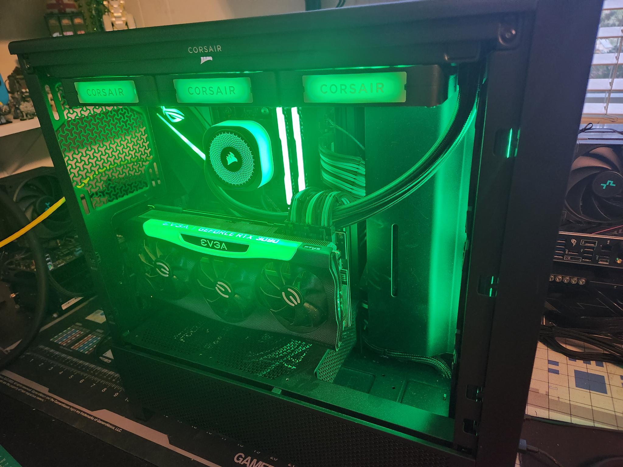 GODZILLA,  THE HIGH END GAMING/STREAMING PC Ryzen 7 5700x3d/ RTX 3090!