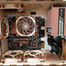 Perfect Christmas Gift / Beautiful One-of-a-Kind Custom Built Wood Case Computer