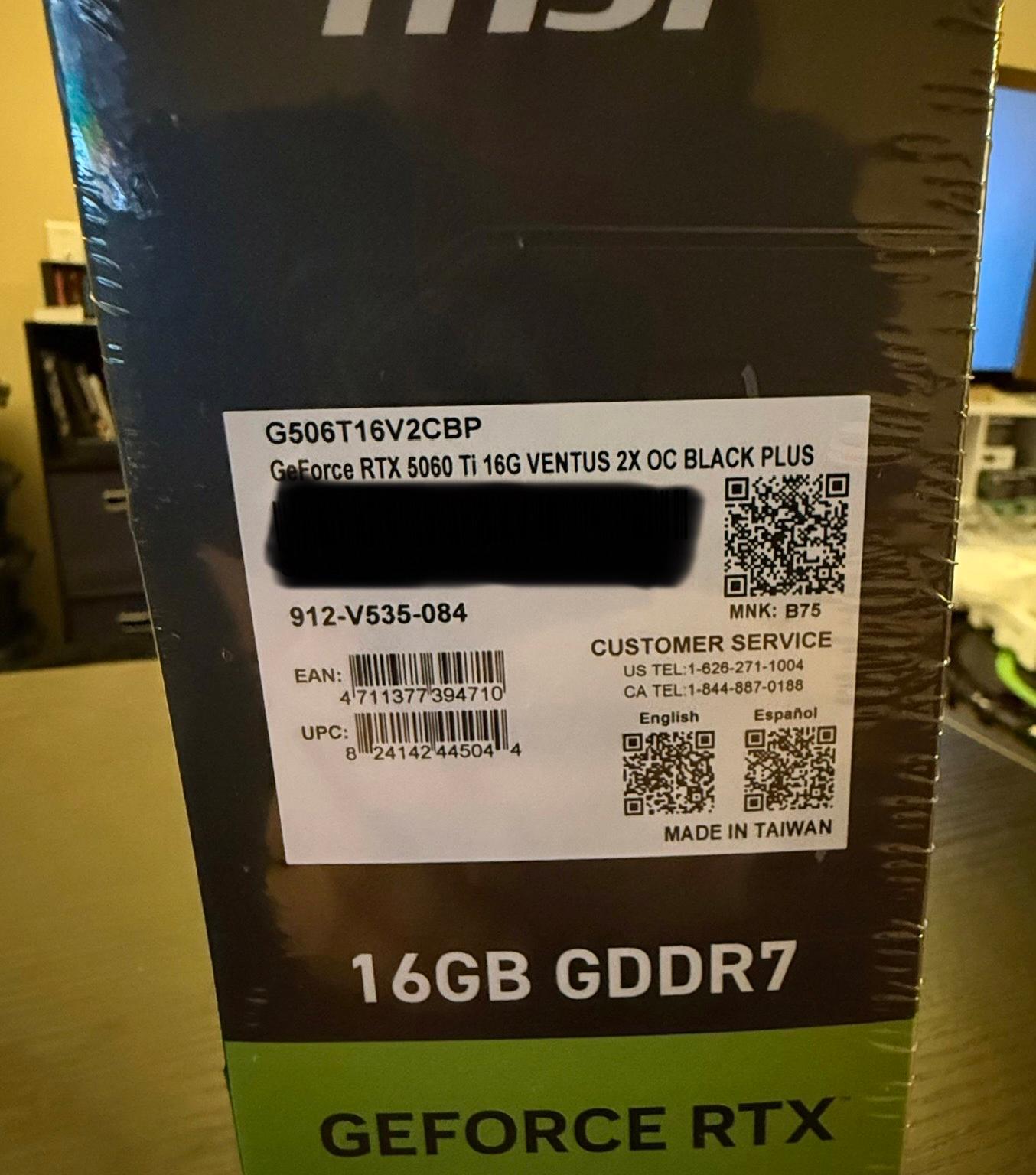 Gaming PC: 5800X3D, 5060ti 16GB(new), 64GB DDR4, EVGA1000wPSU, 1TB Sam970 SSD, Win11, O11D case