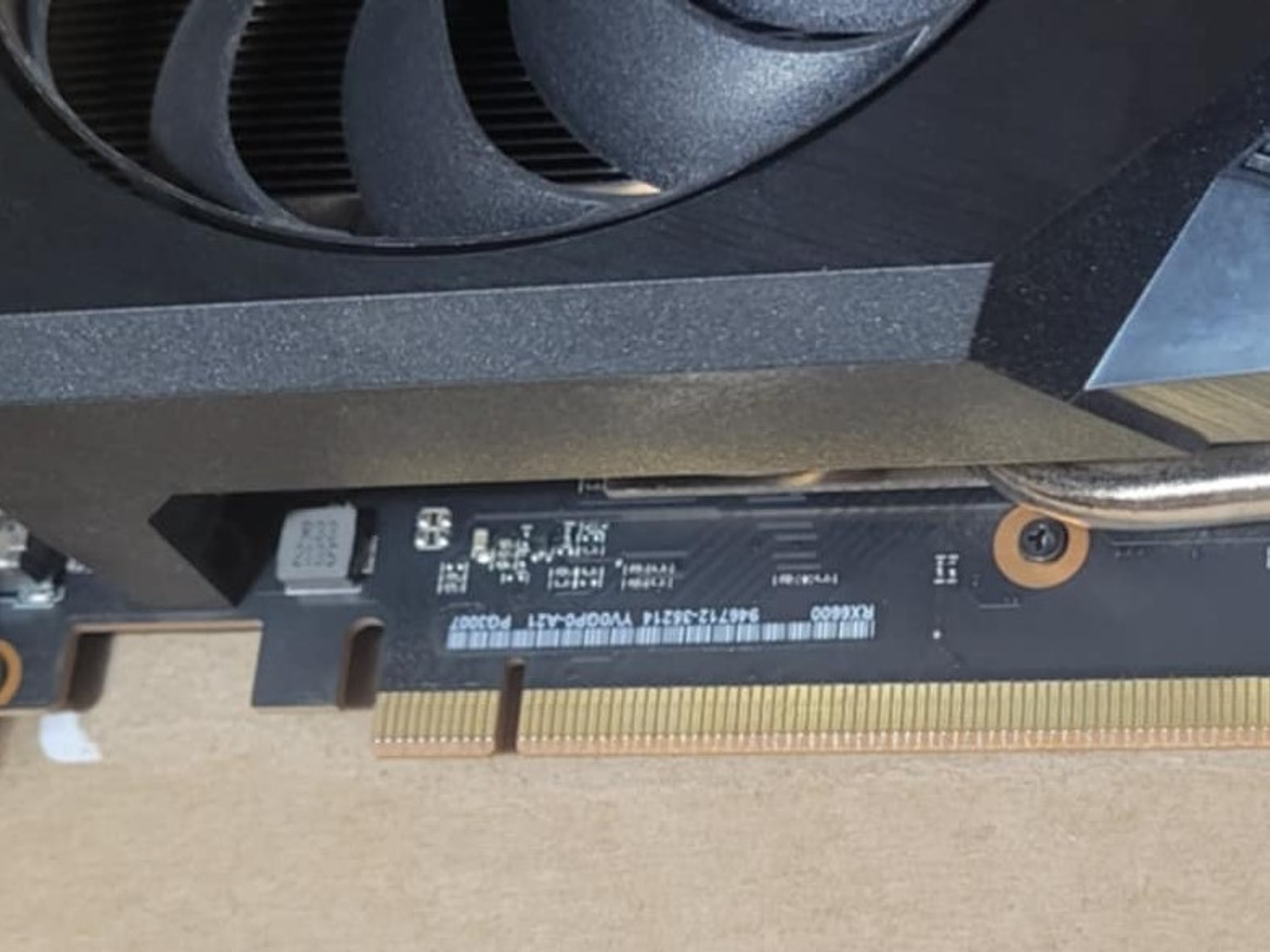 Asus Dual 6600 8GB GPU