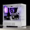 White Gaming PC – RTX 3070, Ryzen 7 3700X, 32GB, 1TB SSD - RGB, WiFi, BlueTooth