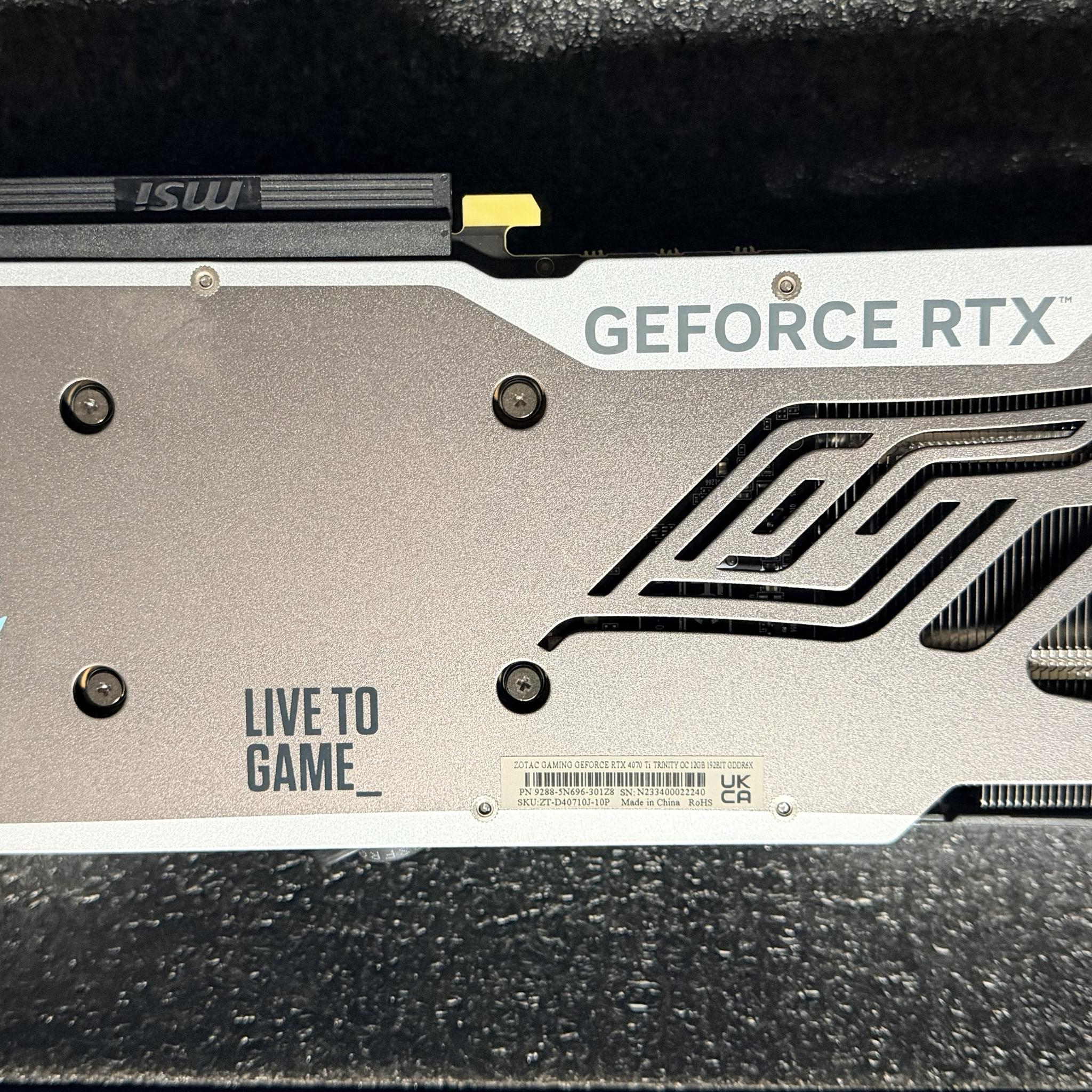 ZOTAC GAMING GeForce RTX 4070 Ti Trinity OC