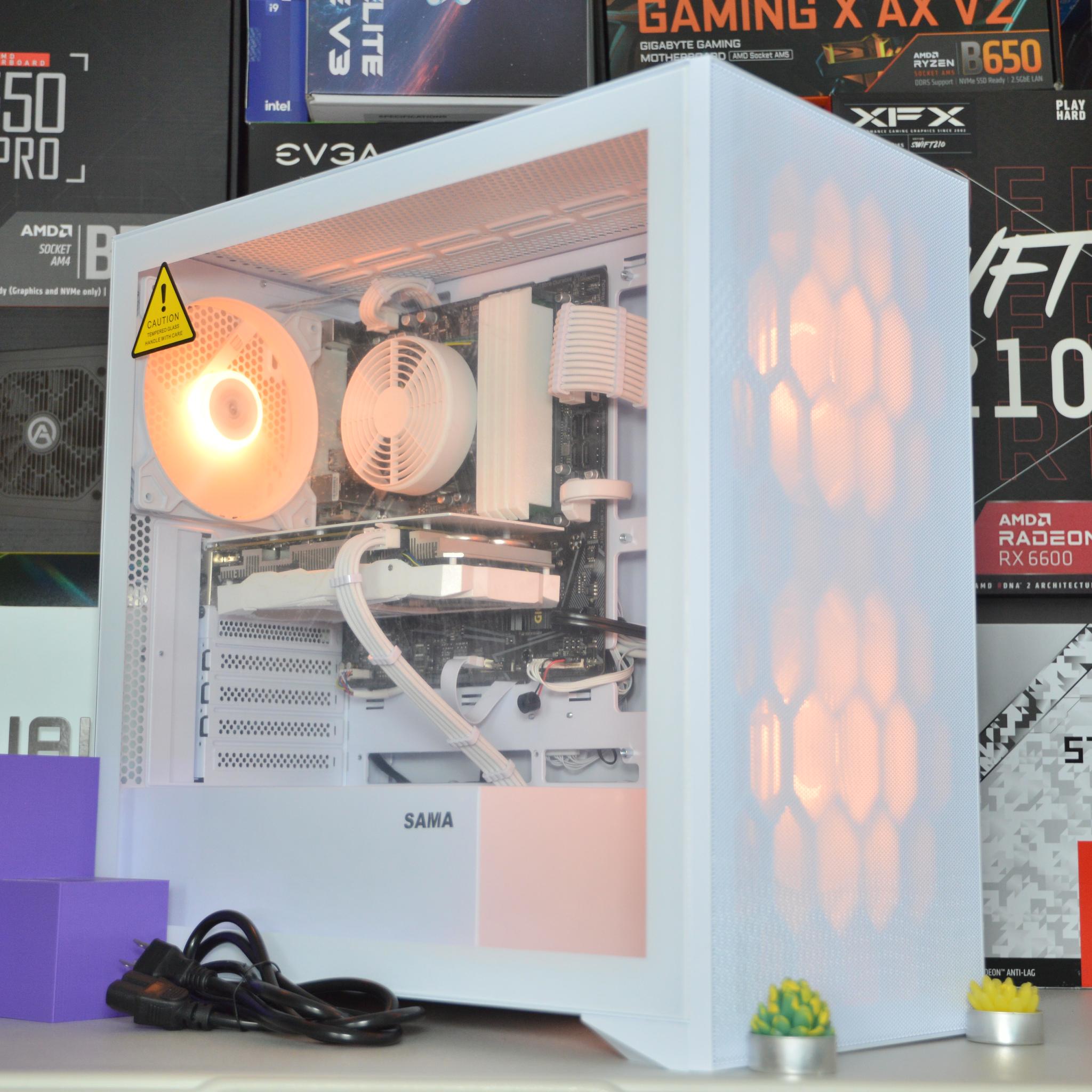 🧊🧊| RTX 2060 SUPER 6GB | INTEL i3-10100 | 16GB DDR4 RAM | 1 TB Storage | Ice Box 3.0 |