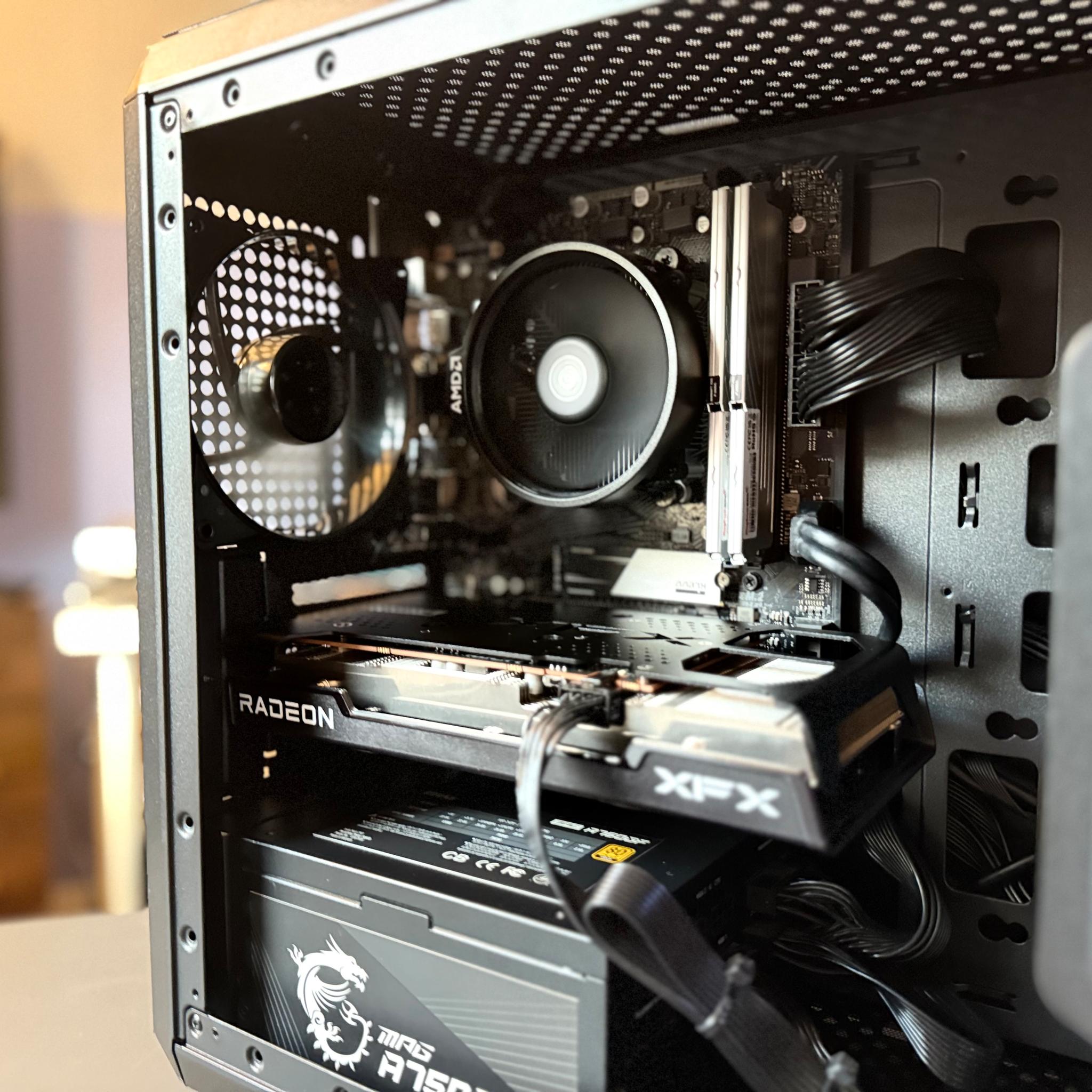 ➡️Entry Level 1080p Gaming PC➡️  RX 6600 | 2TB SSD |