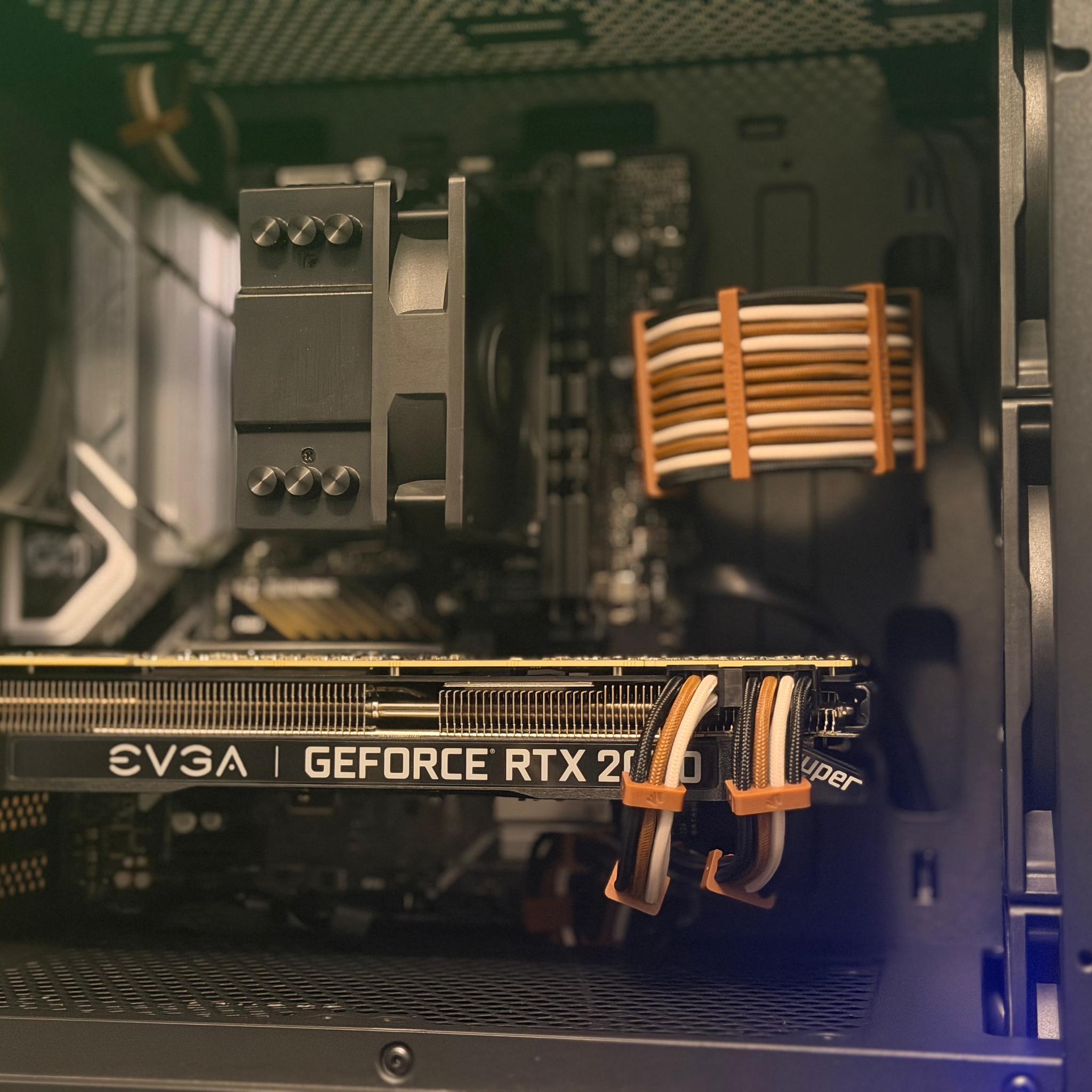 🌲 Clean & Modern Cypress Build | RTX 2070 Super | i3-13100F | 16GB DDR4 | 2TB NVMe | MicroATX