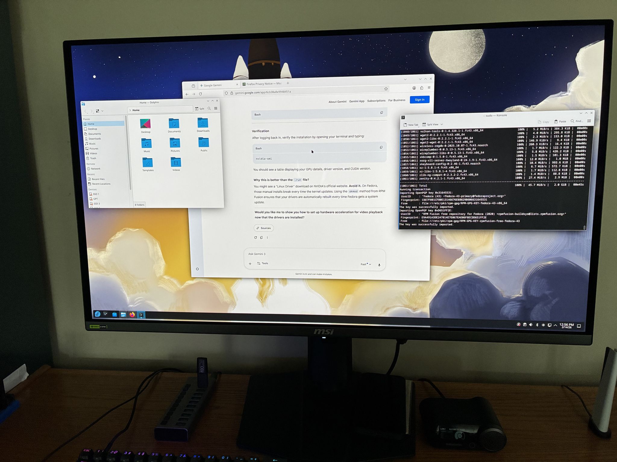 MPG 322URX QD-OLED monitor - 32 Inch, 4K, 240Hz