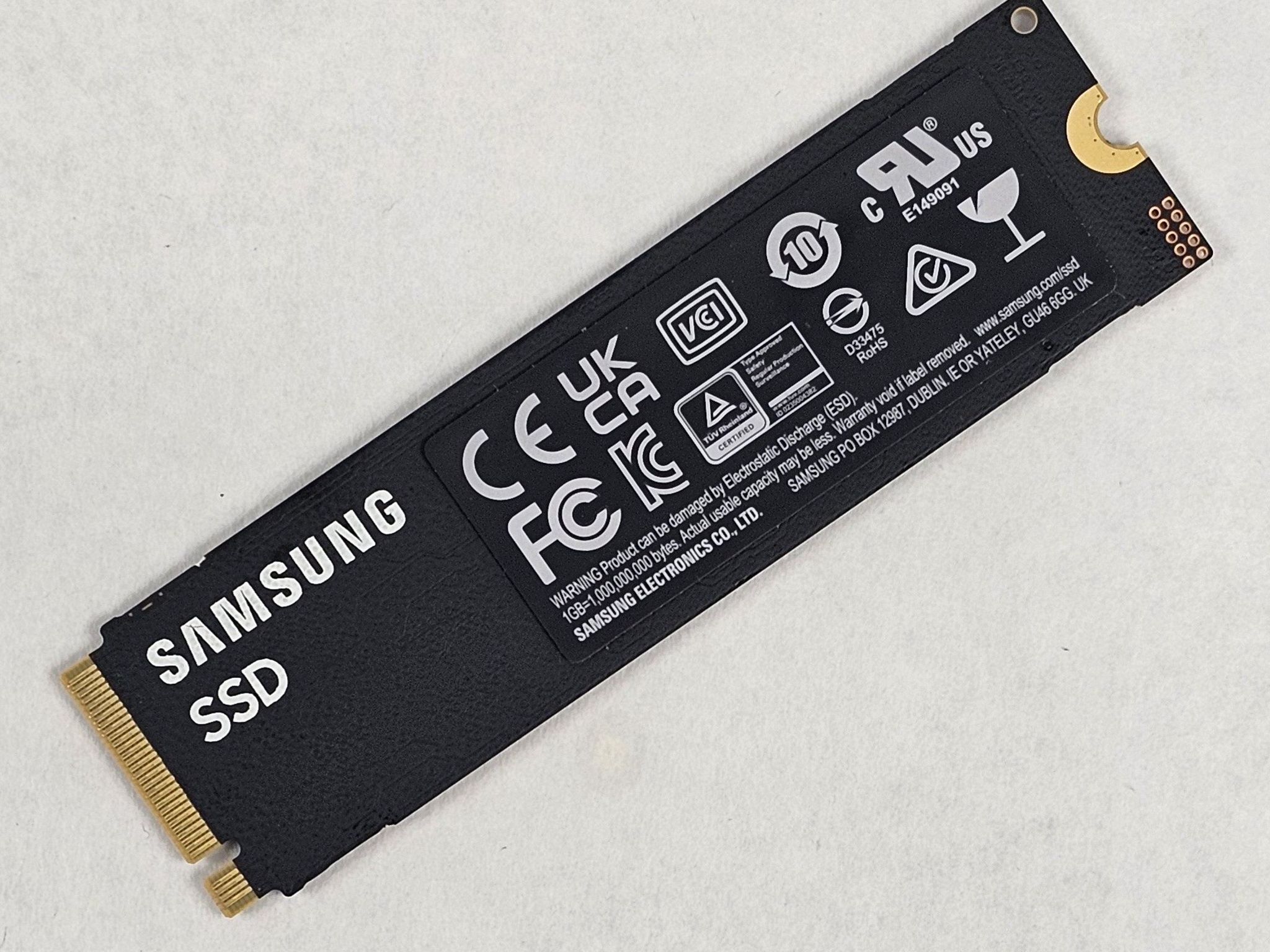 4TB NVMe M.2 SSD Samsung 9100 PRO Gen5