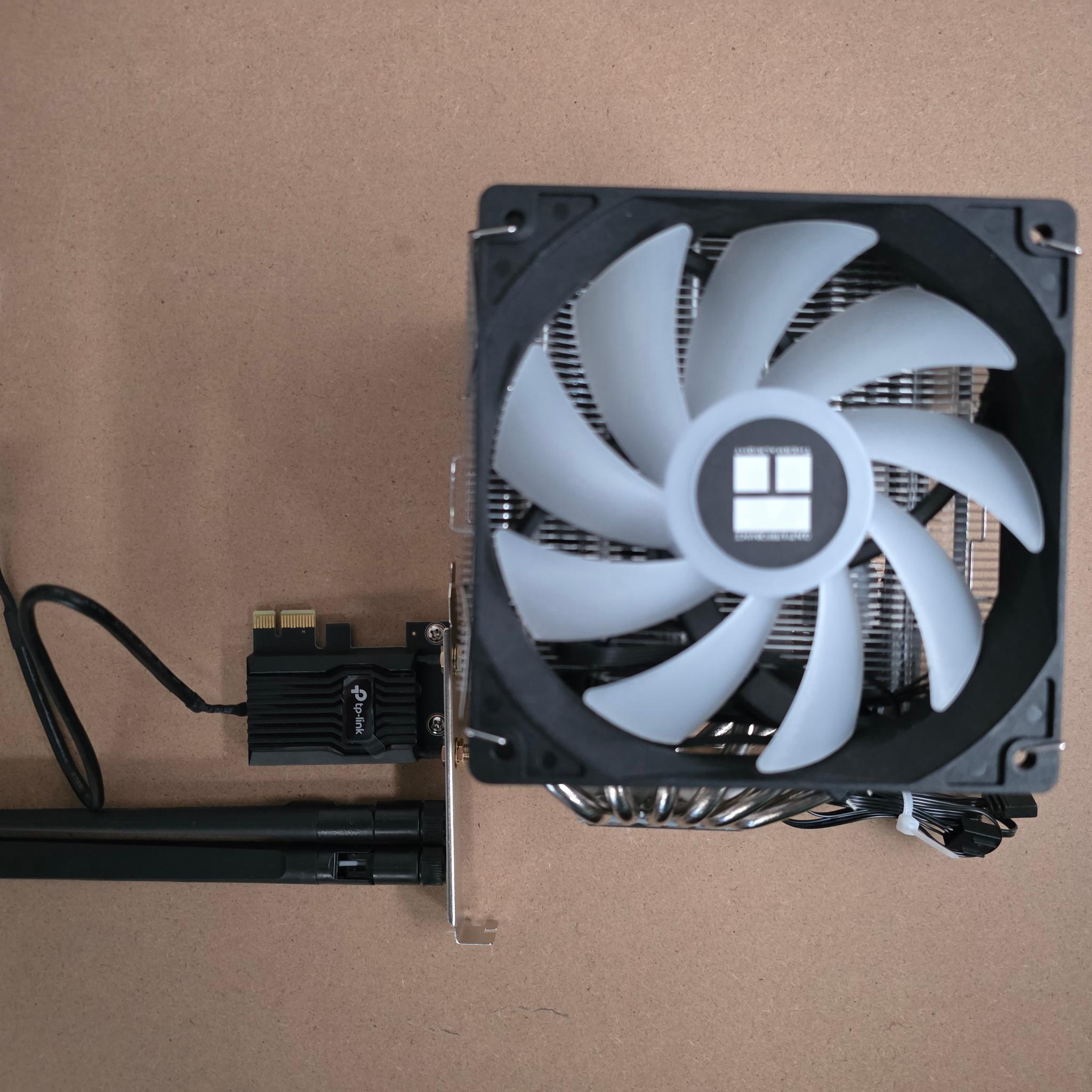 Ryzen 7 5800X3D/32GB DDR4 3600mhz/Gigabyte B550M/Bluetooth+WiFi PCIe Card/Peerless Assassin 120
