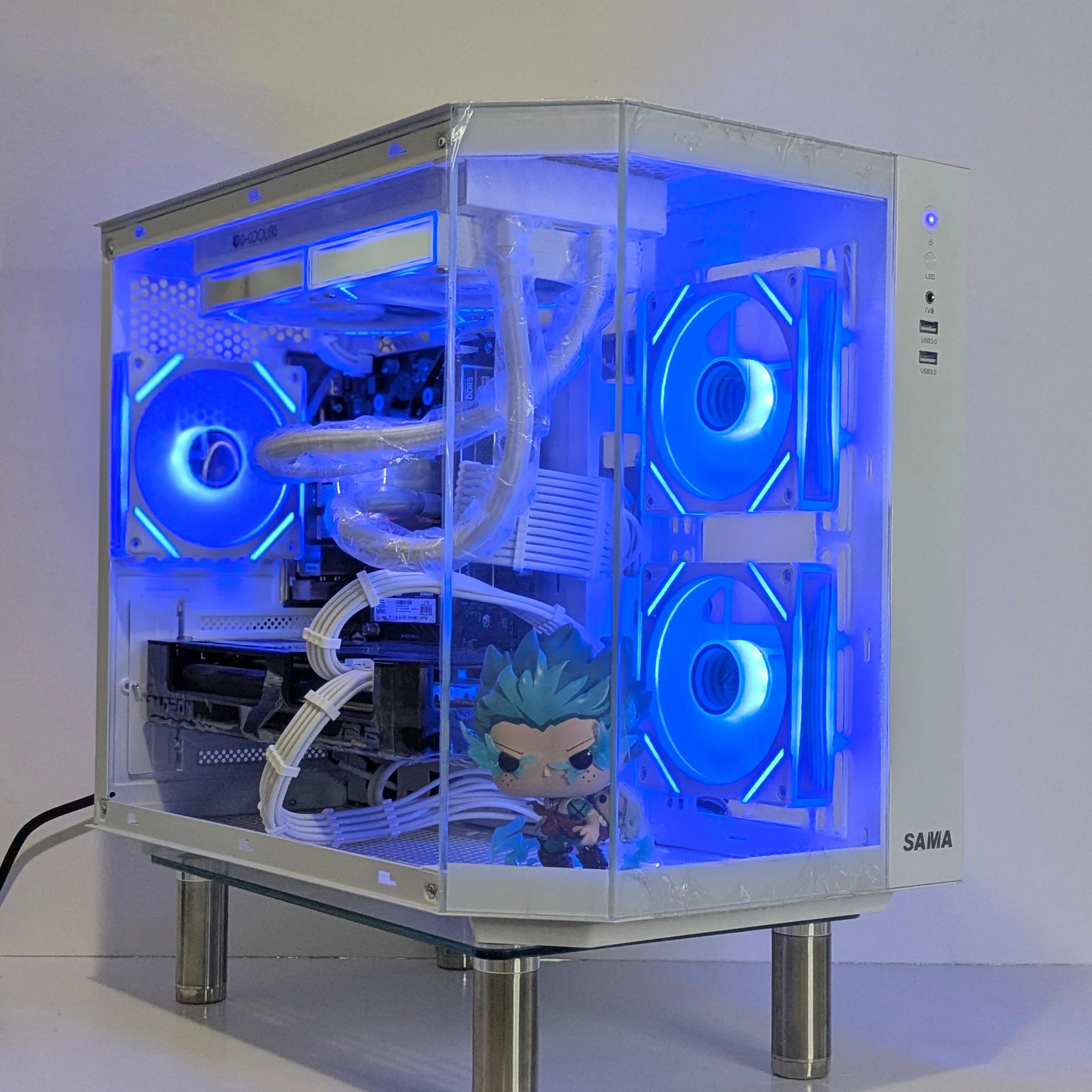 Infinite Deku⚡Gaming PC⚪Ryzen 5 7600⚪RX 7800XT⚪32GB DDR5 RAM⚪⚫1TB NVMe SSD⚪Windows 11 Pro✅