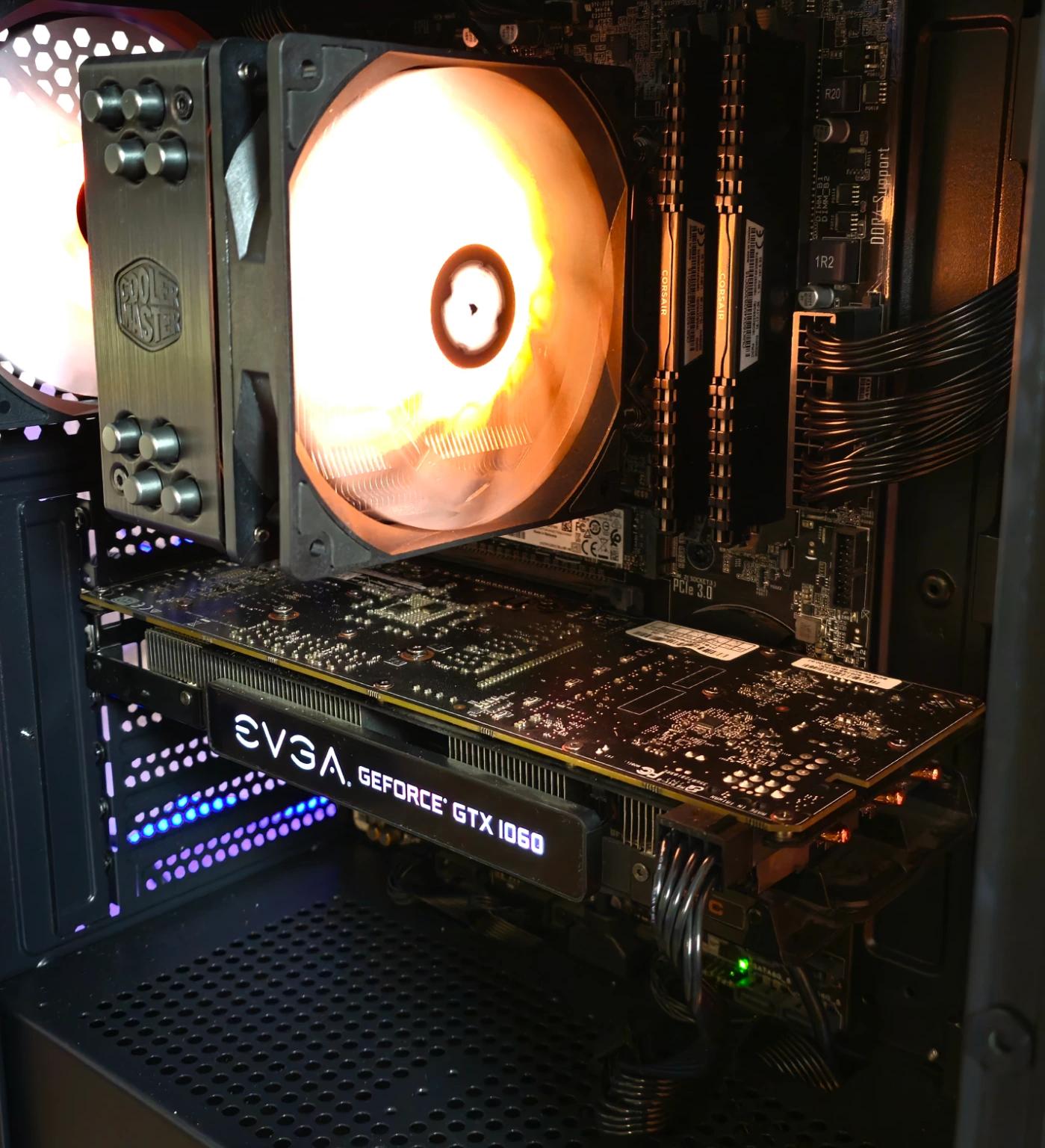 Intel I7 7700 Budget Gaming PC Nvidia GTX 1060 16GB Ram 1TB SSD