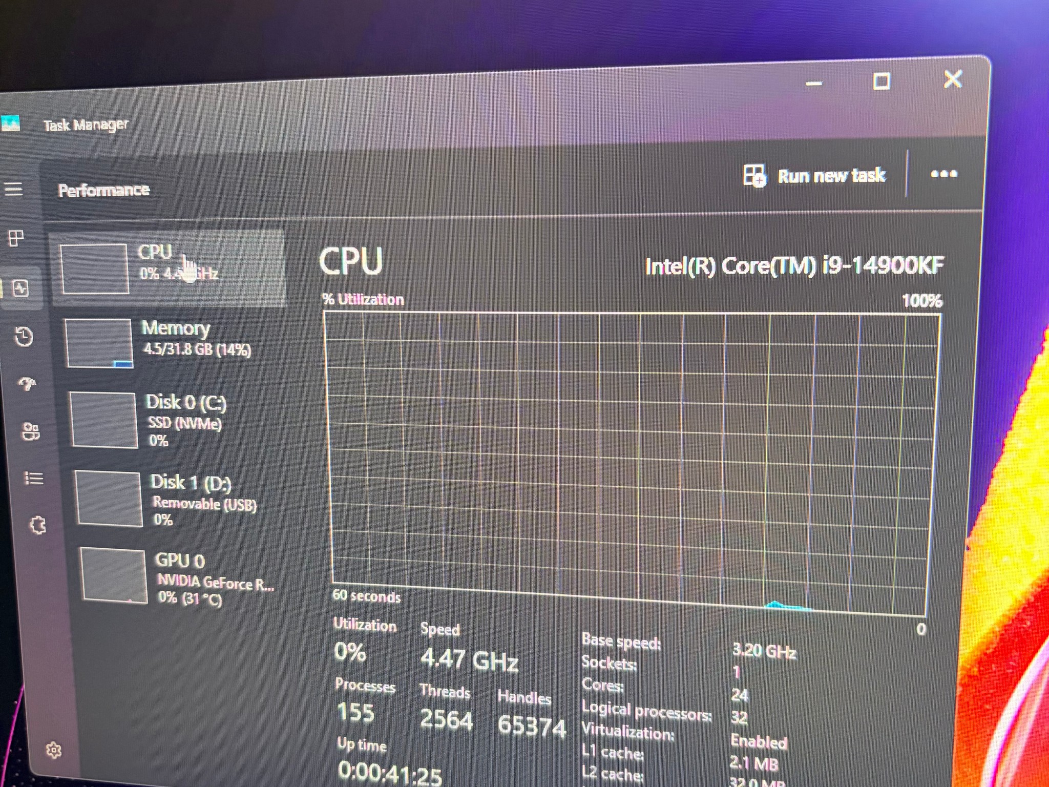 Intel Core i9-14900KF with MSi B760 motherboard