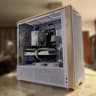 White Gaming PC | RX 9060XT 8GB | RYZEN 5 5600G | 2TB NVME SSD | 16GB RAM | Wi-Fi + Bluetooth