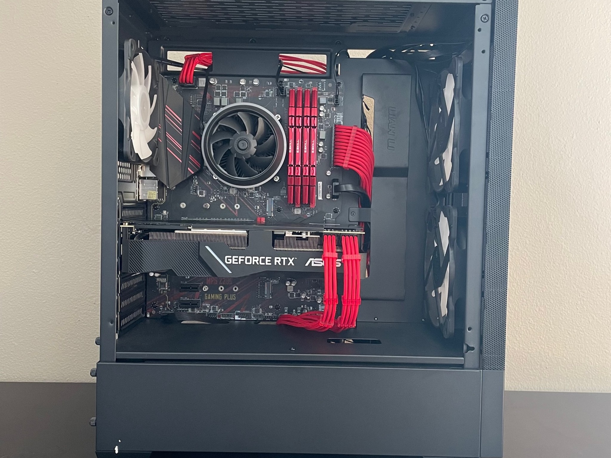 RTX 2070 Super 8gb ~ i5-9400f ~ 16gb RAM ~ 1TB SSD ~ MSI z390 ATX ~ Lian Li 205 Mesh ARGB