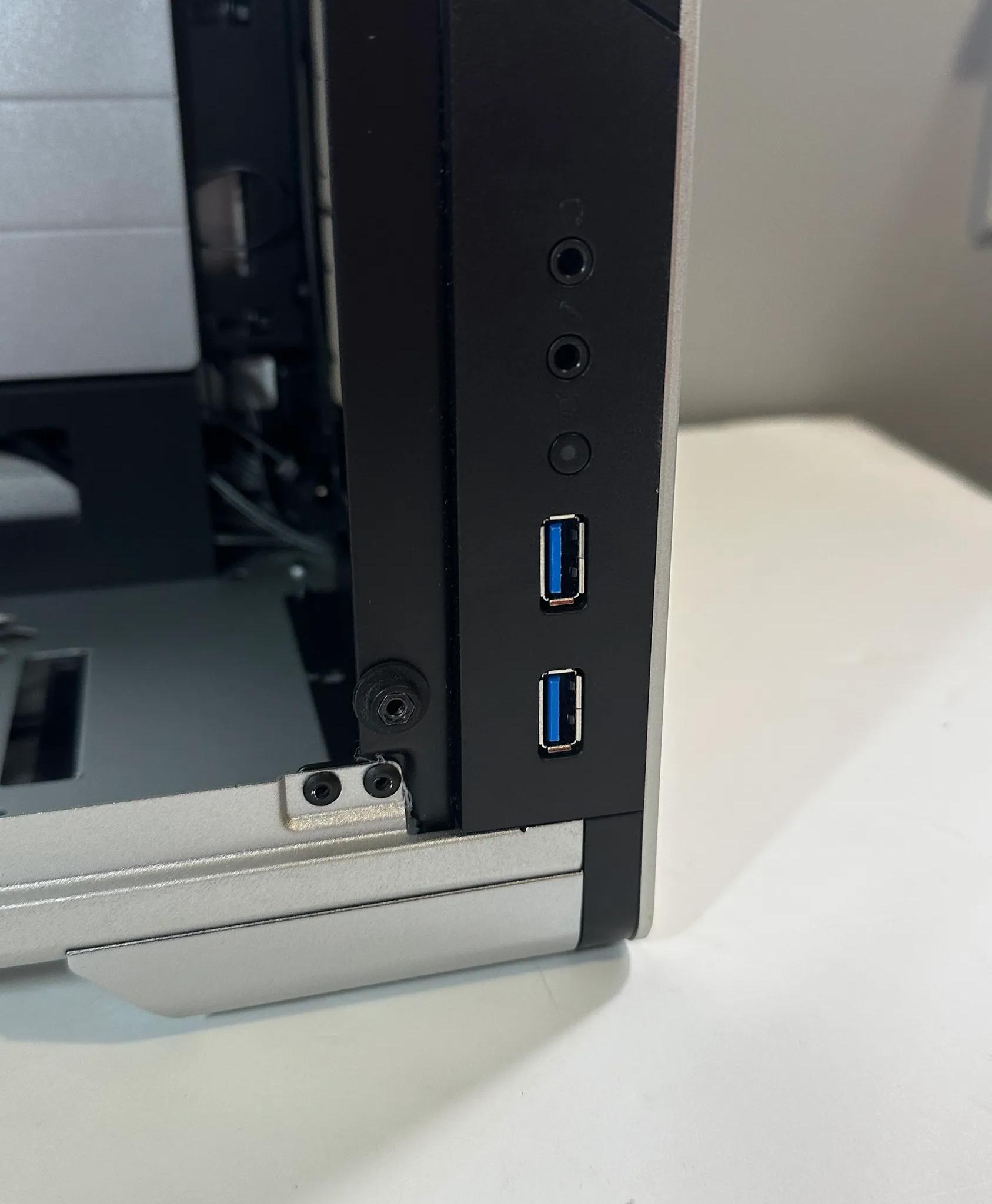 Metallic Gear Neo Mini V2 Series Mini-ITX Case | Tempered Glass Panel | Liquid Cooling Ready-Silver