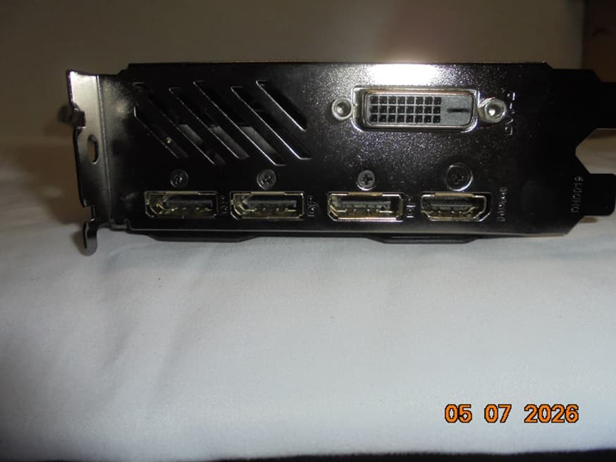 GIGABYTE GTX 1060 G1 6GB Gaming Rev.2.0/Clean/Functions Great