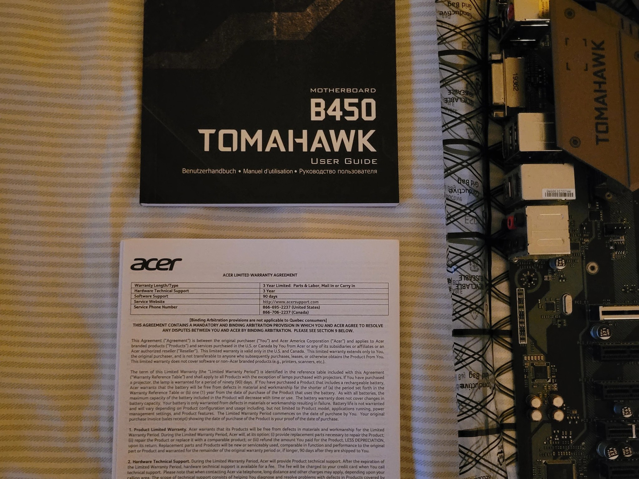 MSI B450 Tomahawk AM4 DDR4