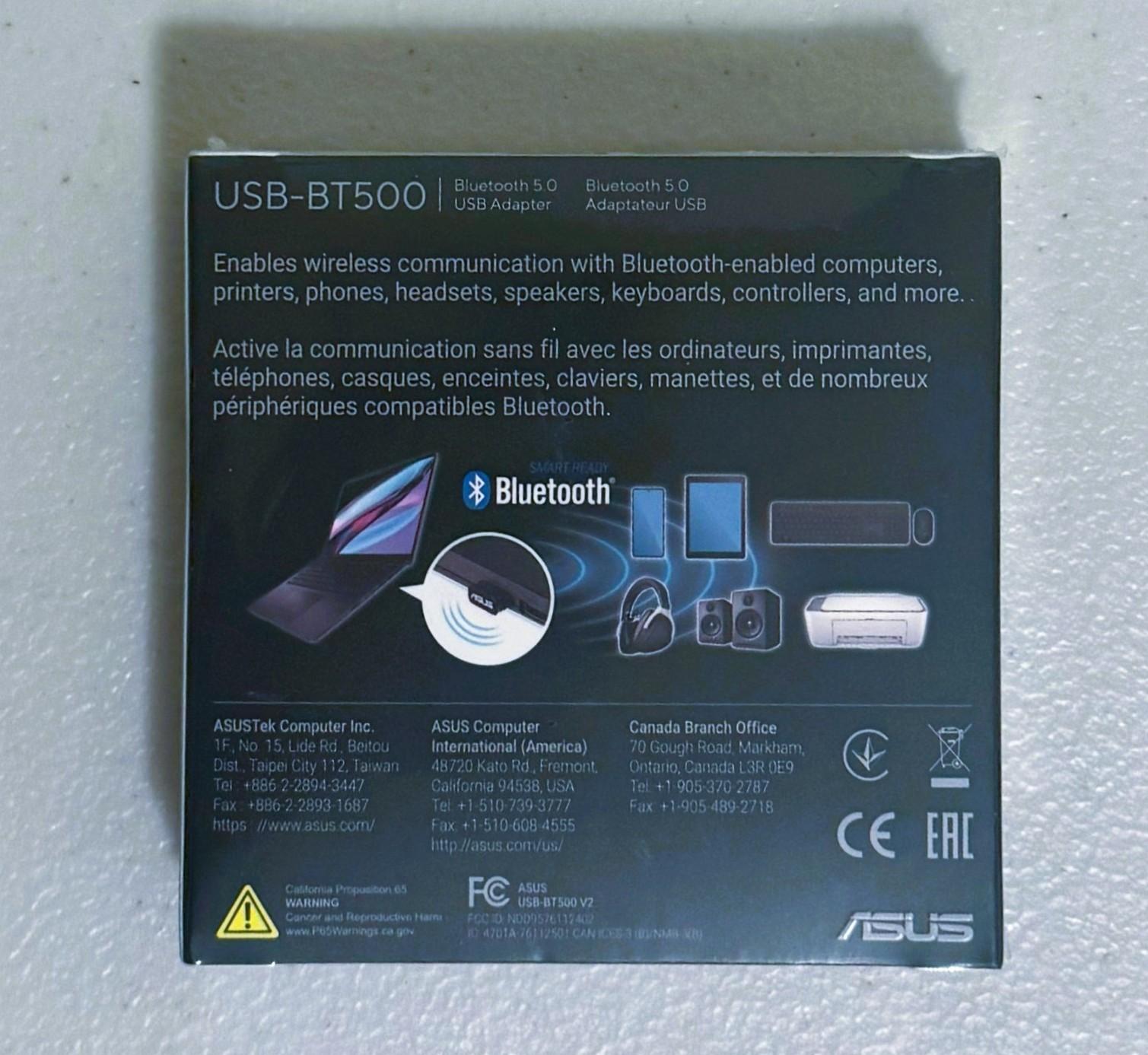 Asus USB-BT500 Bluetooth 5.0 USB Adapter