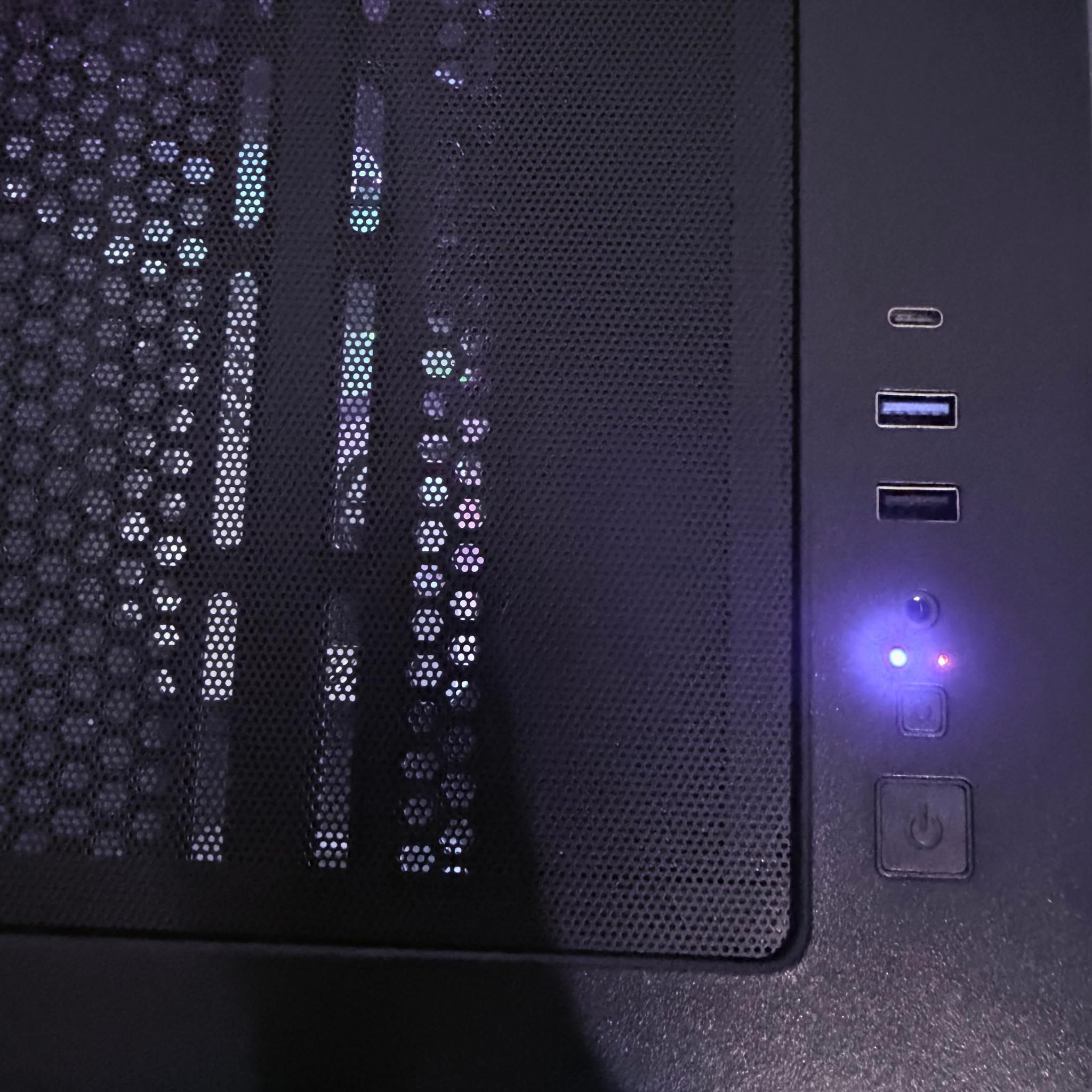 ⚪️"Ghost Spectrum"🌈| 1440p Gaming | RTX 3080 | i7 11700 | 32GB Ram | 1TB SSD | Free ShIpping