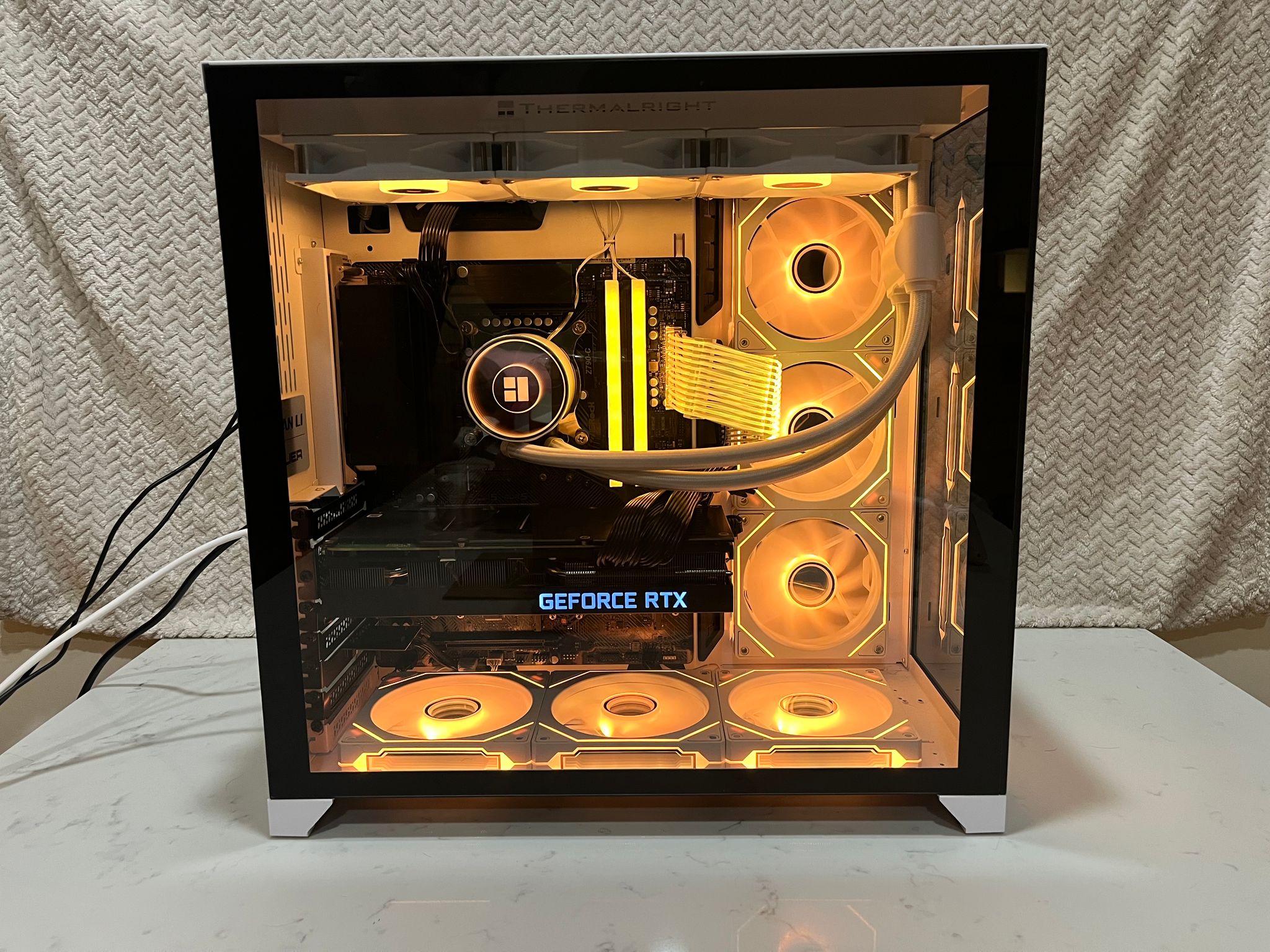 RTX 3080 + i7-12700 | 32GB DDR5 | 1TB Gen4 SSD | White Gaming PC