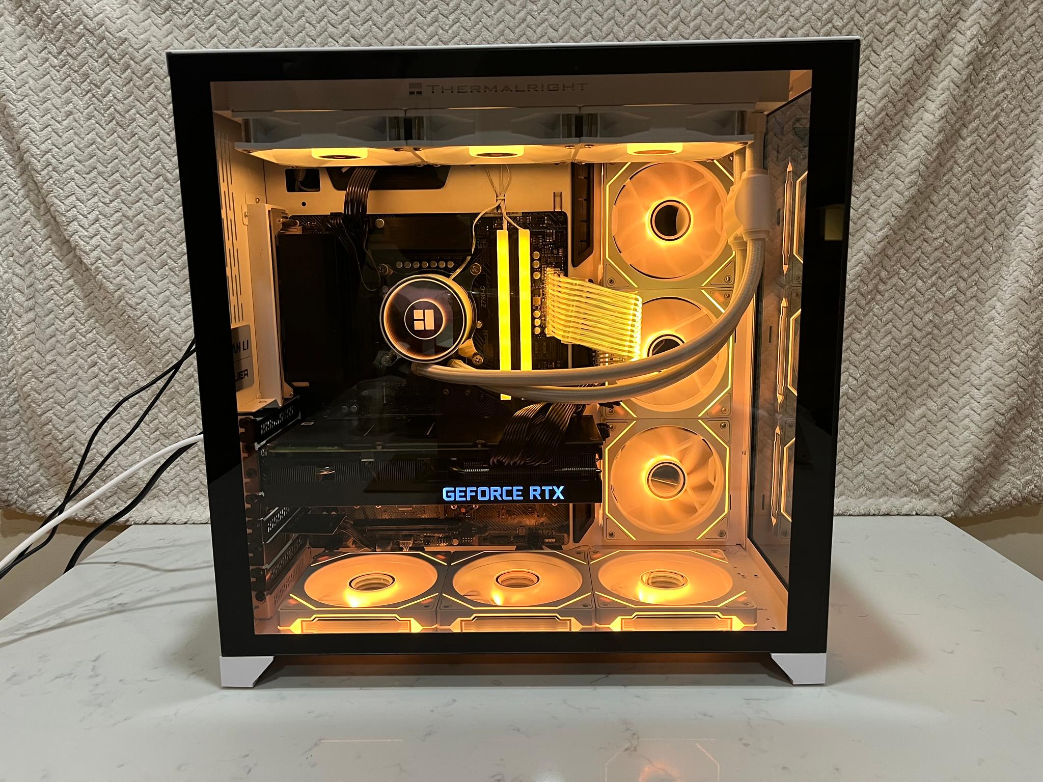 RTX 3080 + i7-12700 | 32GB DDR5 | 1TB Gen4 SSD | White Gaming PC