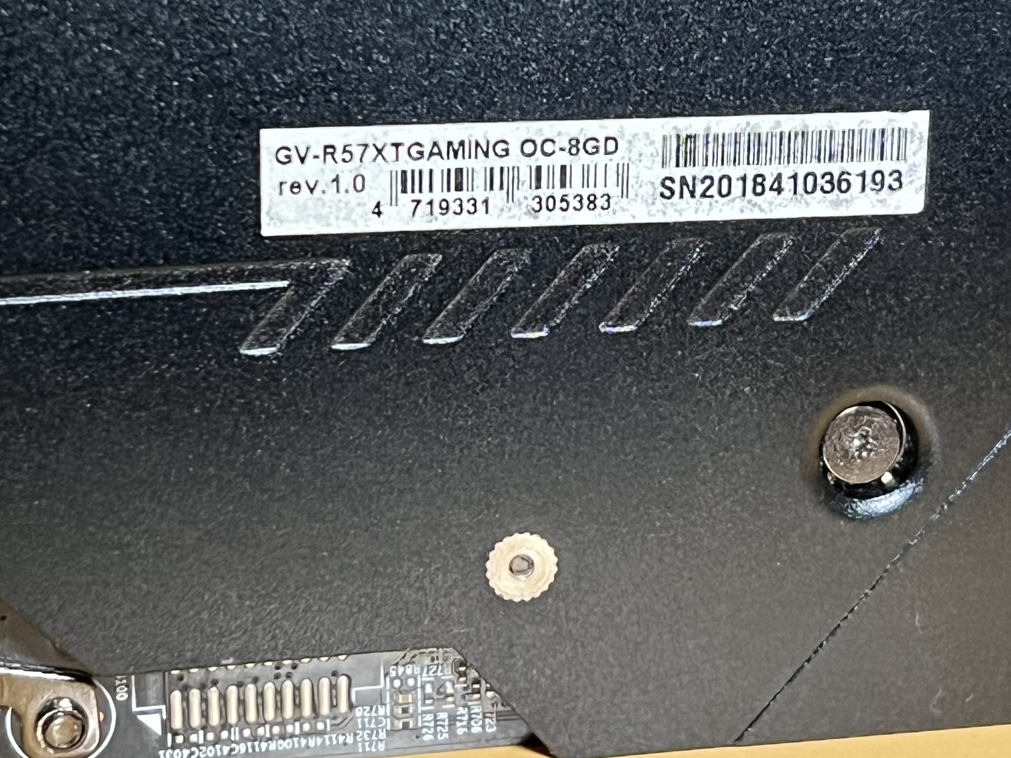 Gigabyte RX 5700XT Gaming OC Graphics Card