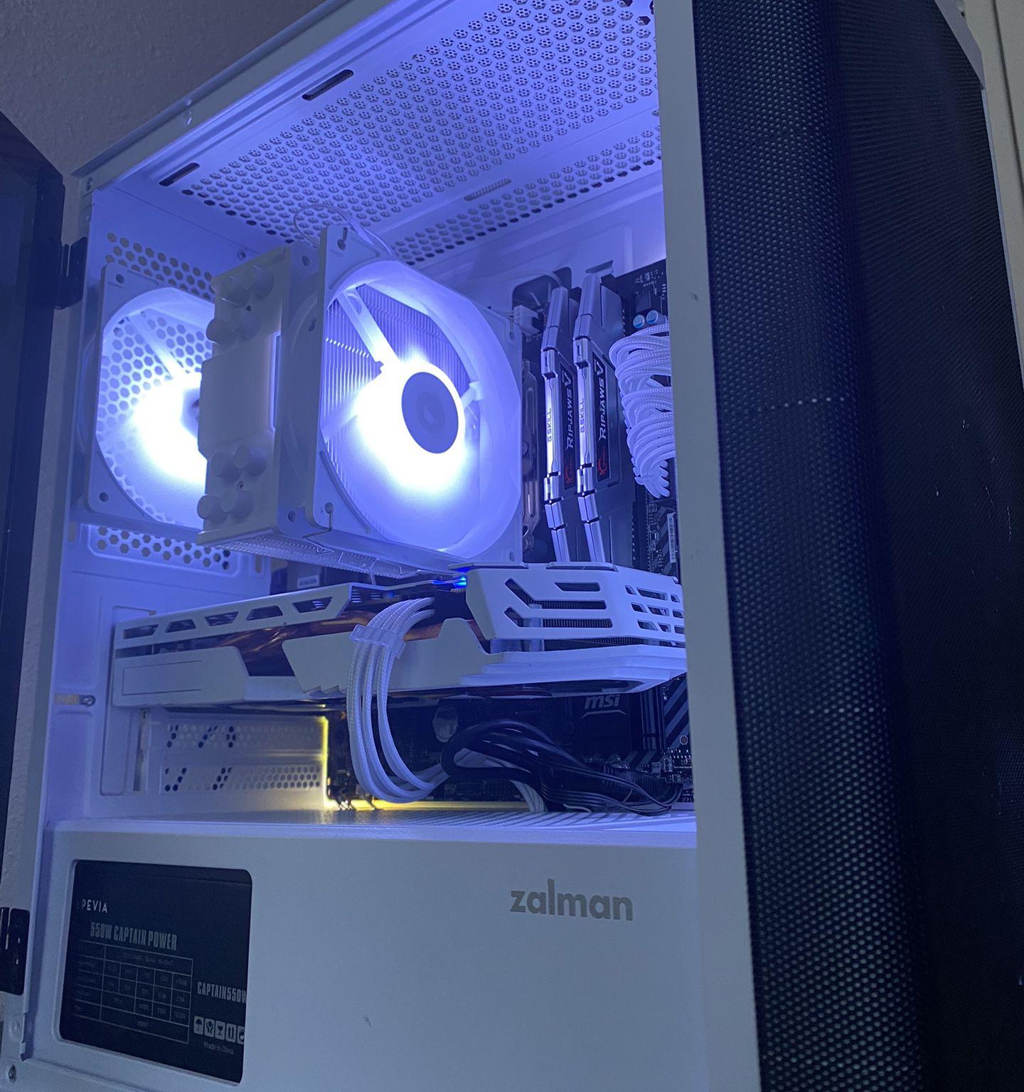 Custom Built Gaming PC(Ryzen 5 1600 + Rx 580 4gb + 16gb Ram)